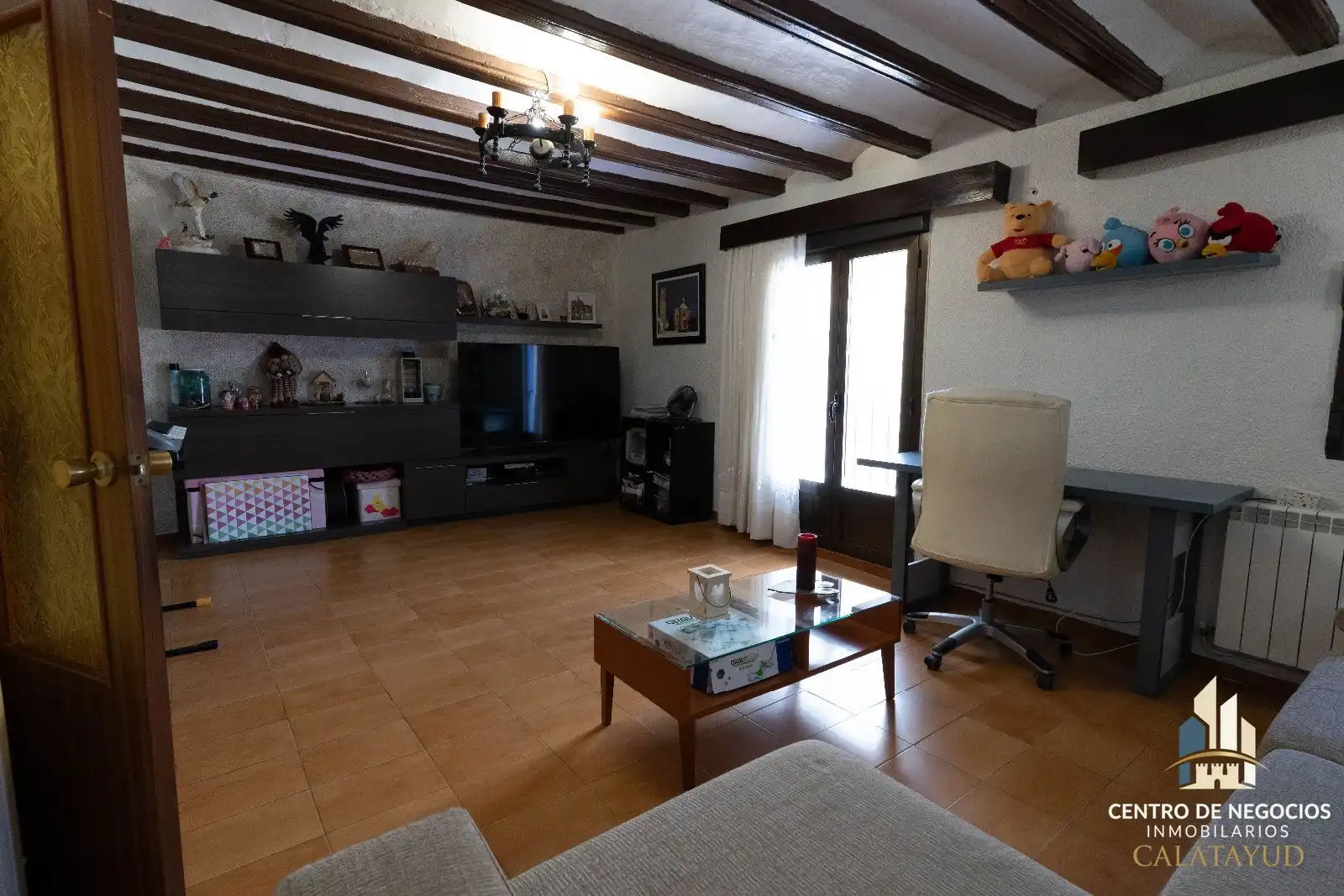Sala d'estar de Casa o xalet en venda en Villalba de Perejil amb Calefacció, Parquet i Terrassa