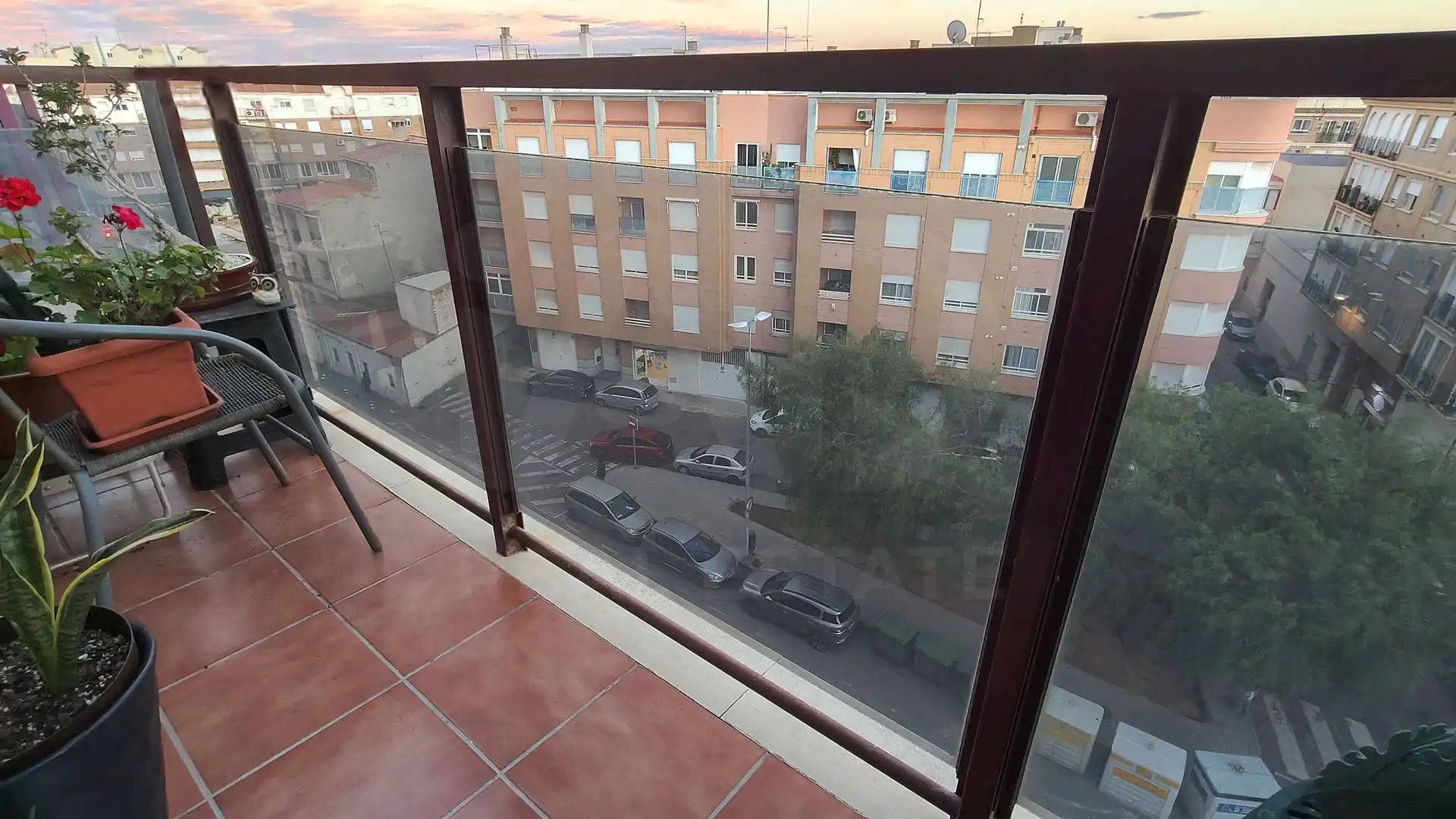 Terrasse von Wohnung zur Miete in Almazora / Almassora