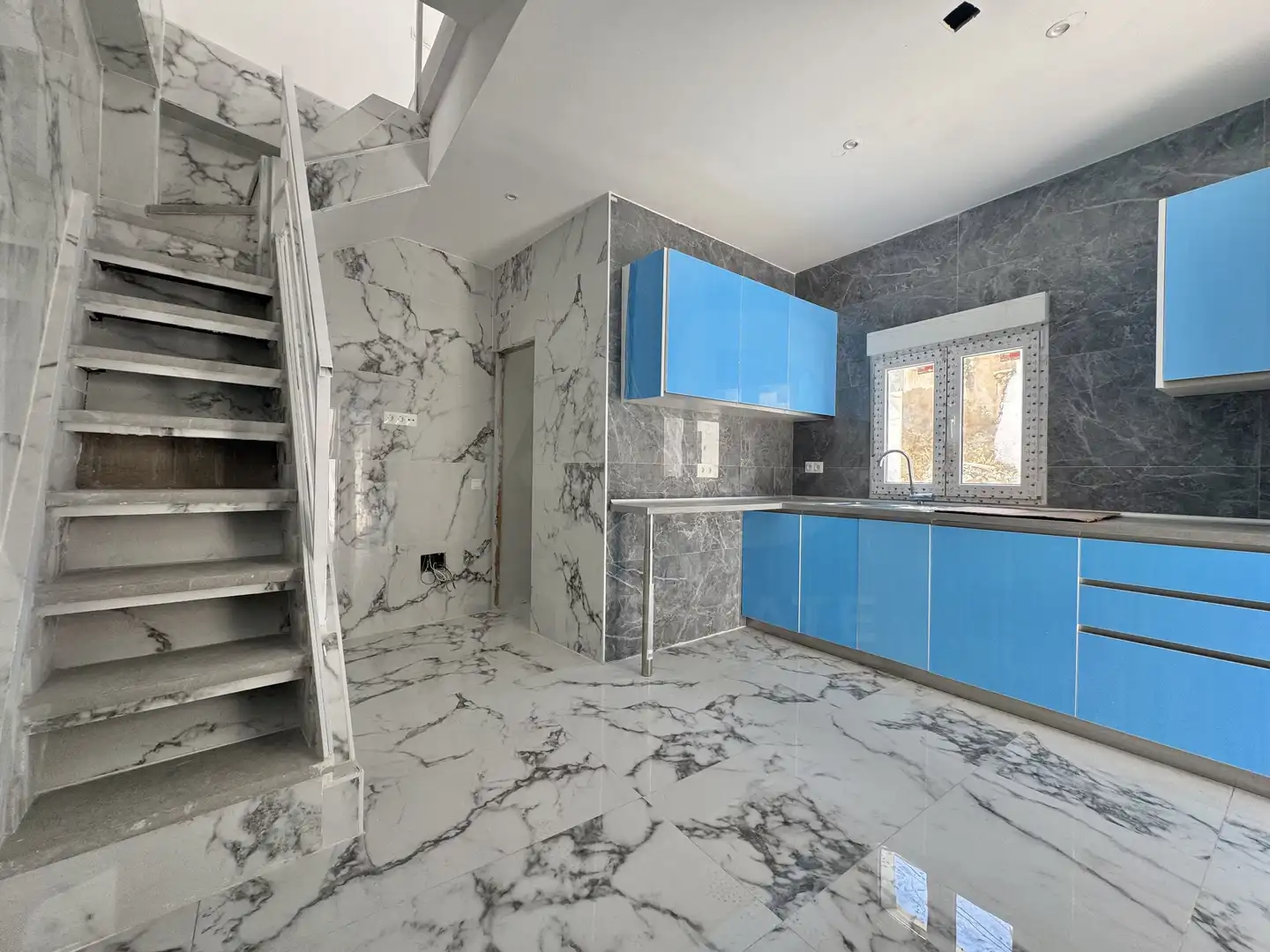 Kitchen of Houses for sale in Almáchar  with Heating and Terrace