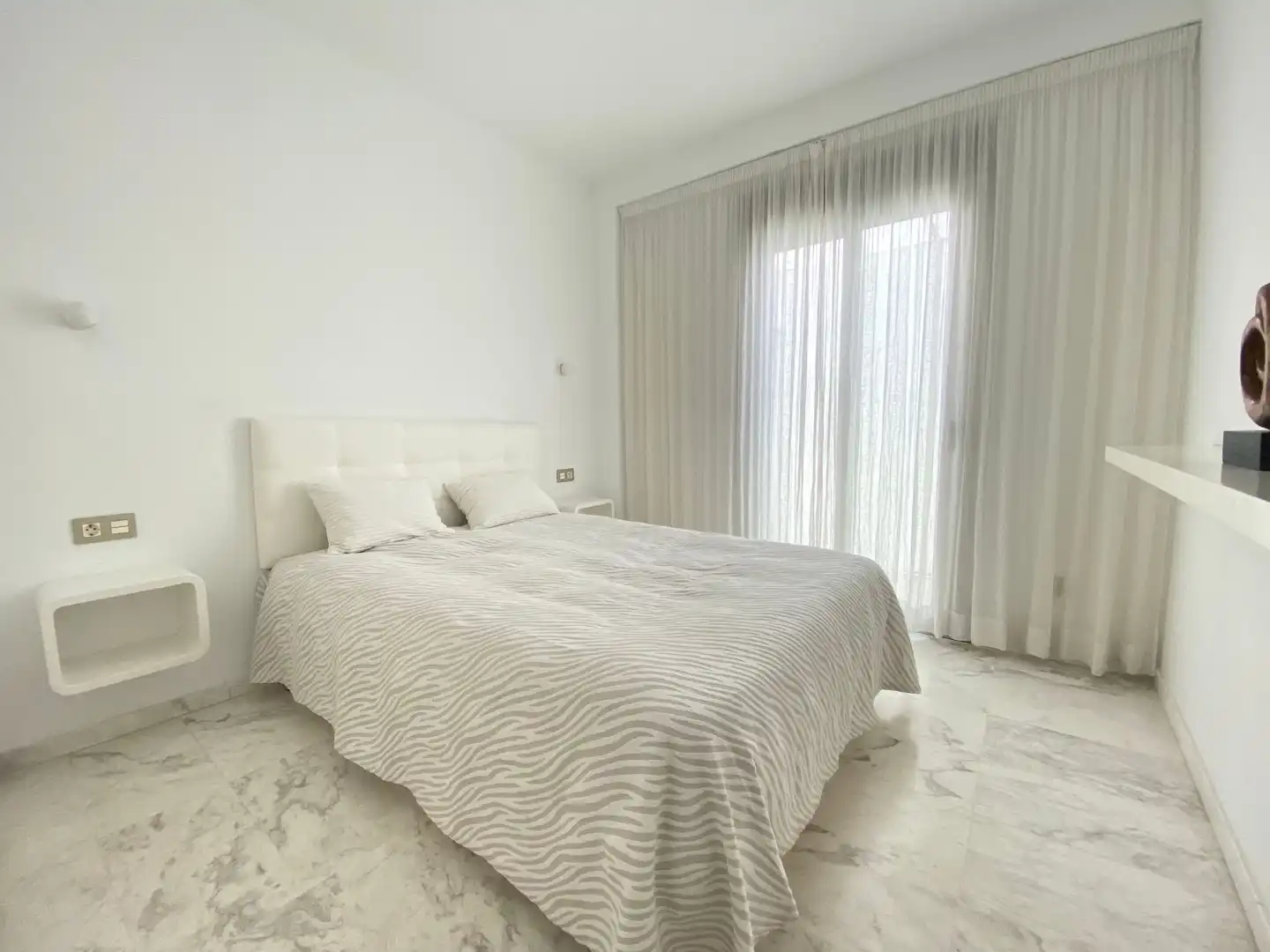 Bedroom of Flat for rent in Eivissa  with Air Conditioner, Terrace and Furnished