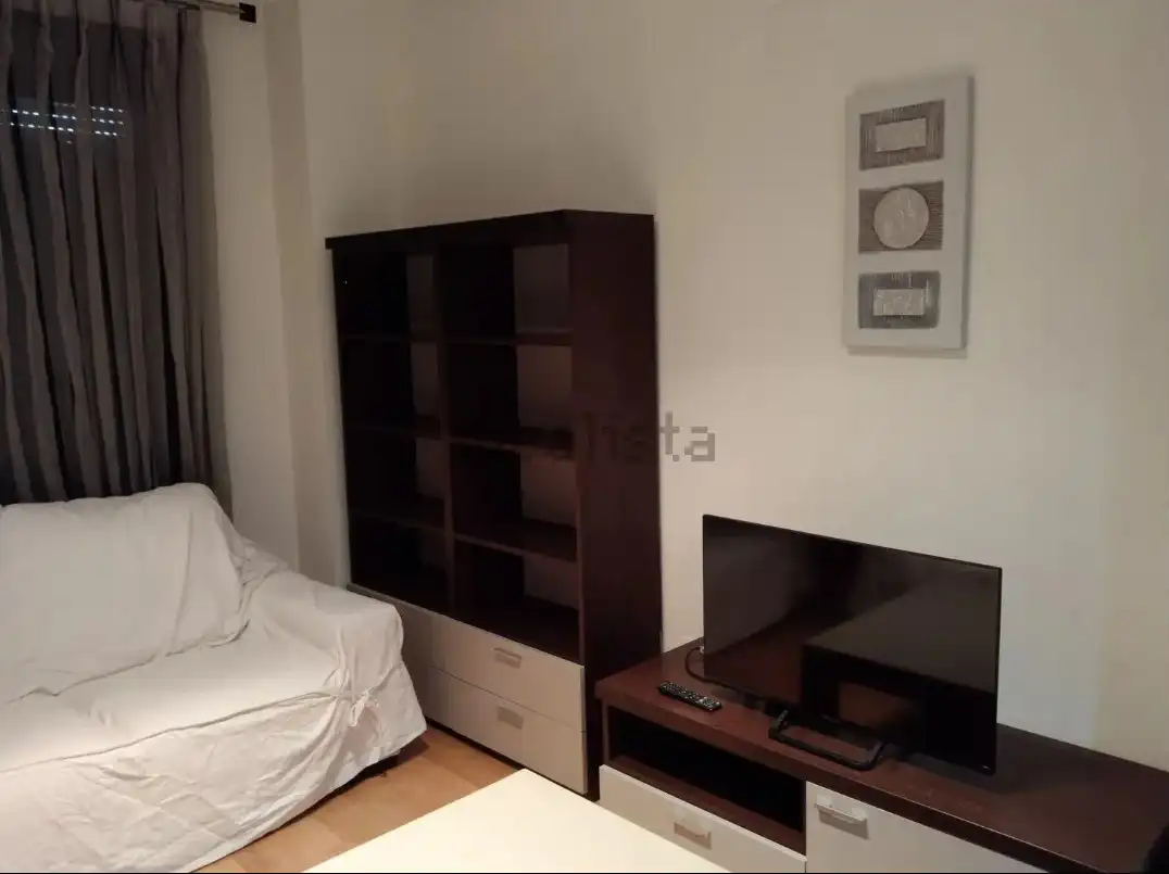 Schlafzimmer von Wohnung zur Miete in Valencia mit Klimaanlage, Möbliert und Ofen