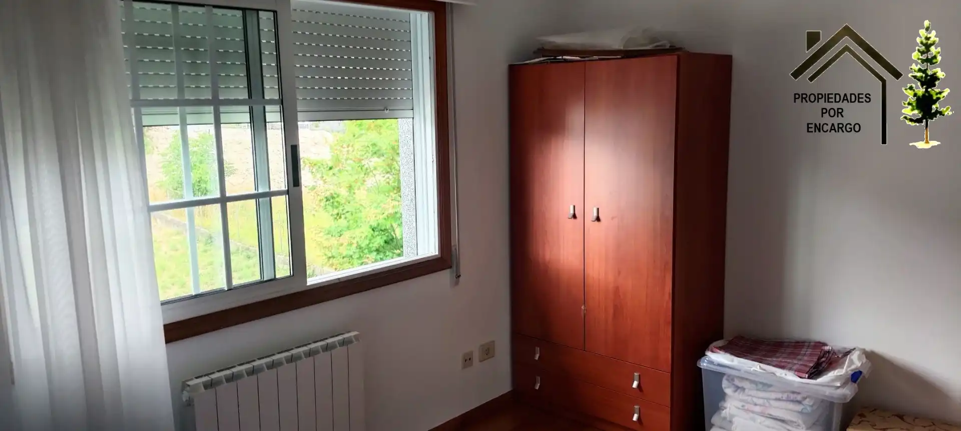 Dormitori de Casa o xalet en venda en Moaña amb Calefacció, Jardí privat i Terrassa