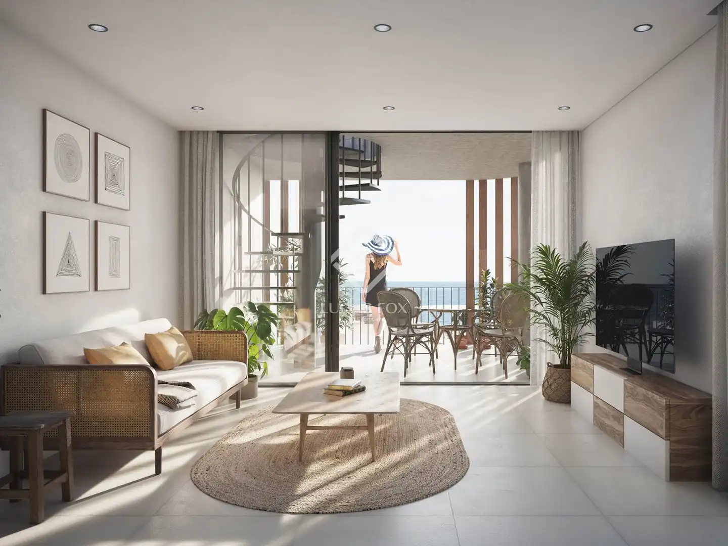 Terraza de Piso en venta en Sant Antoni de Portmany con Aire acondicionado