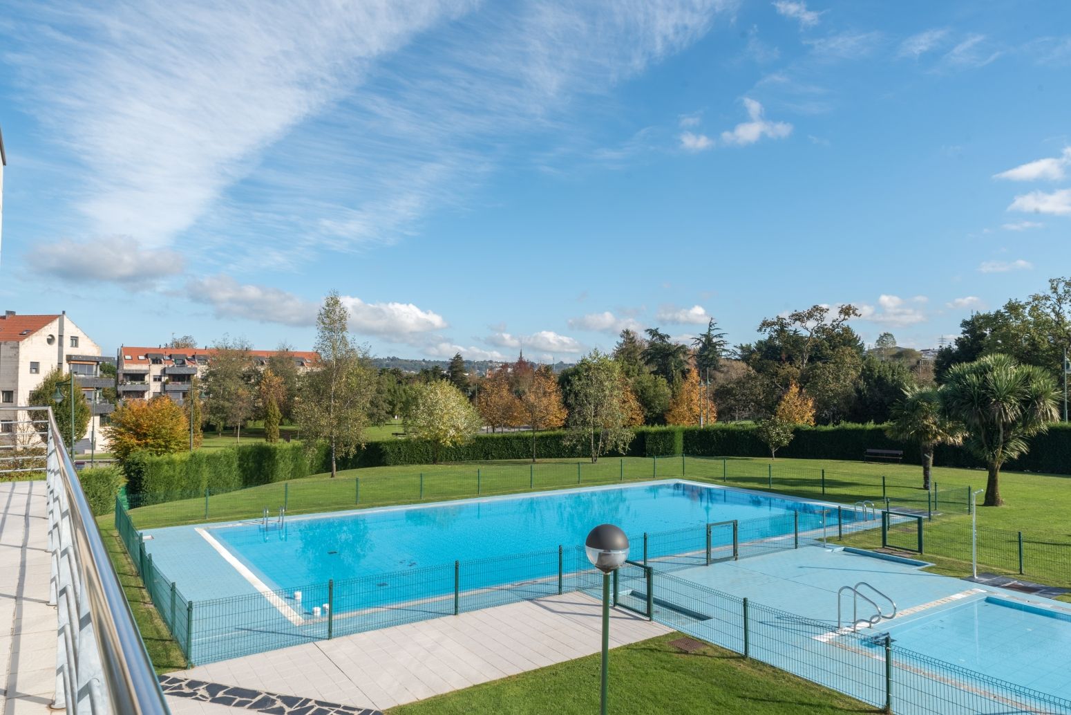 Swimming pool of Flat for sale in Gijón   with Heating, Private garden and Terrace