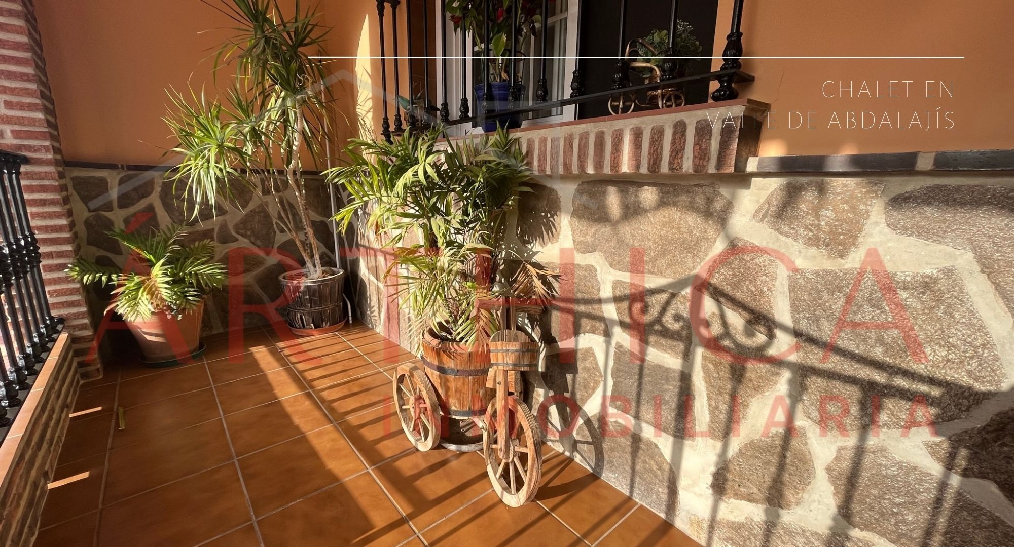 Balcony of House or chalet for sale in Valle de Abdalajís  with Air Conditioner, Terrace and Storage room