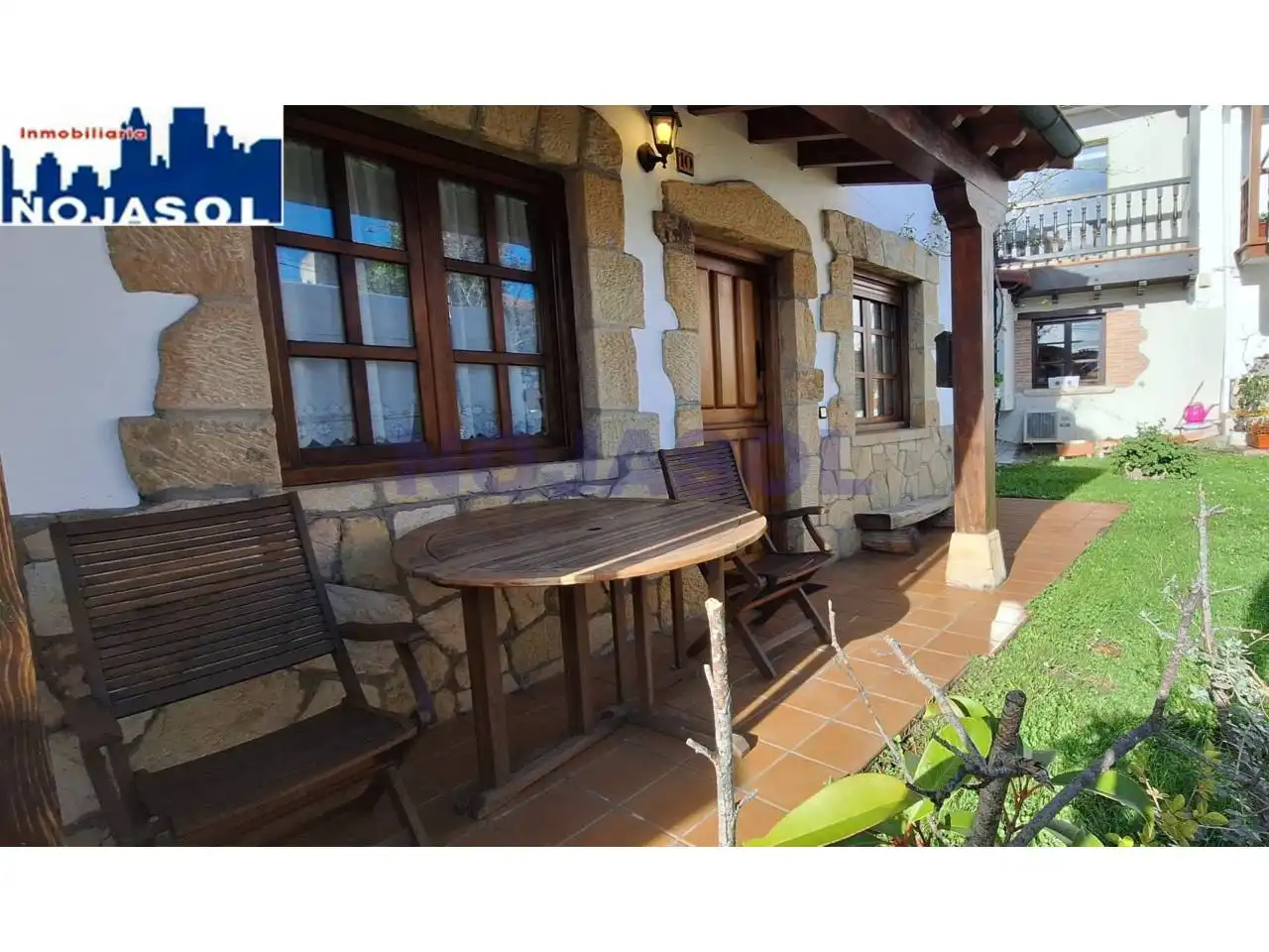 Terrace of Detached homes for rent in Noja  with Heating, Private garden and Furnished