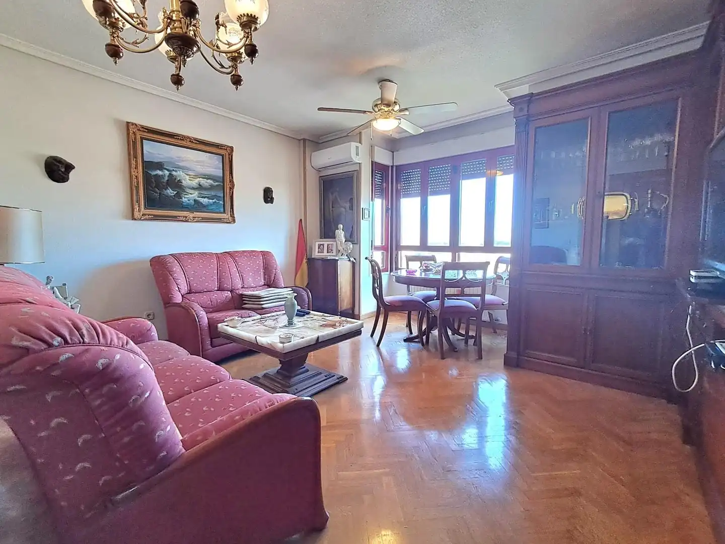 Sala de estar de Piso en venta en Madrid con Aire acondicionado, Calefacción y Jardín privado
