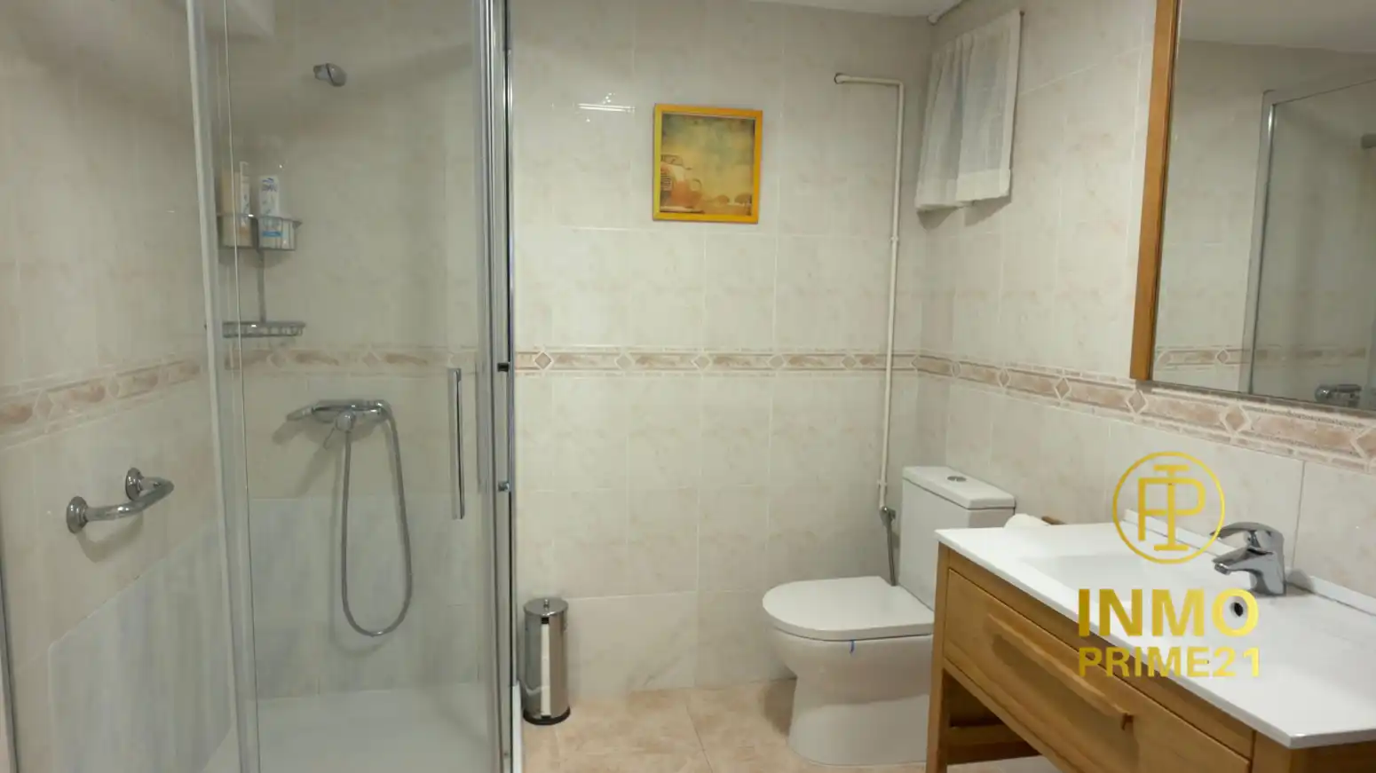 Badezimmer von Wohnung zum Verkauf in San Vicente de la Barquera mit Heizung, Privatgarten und Parkett