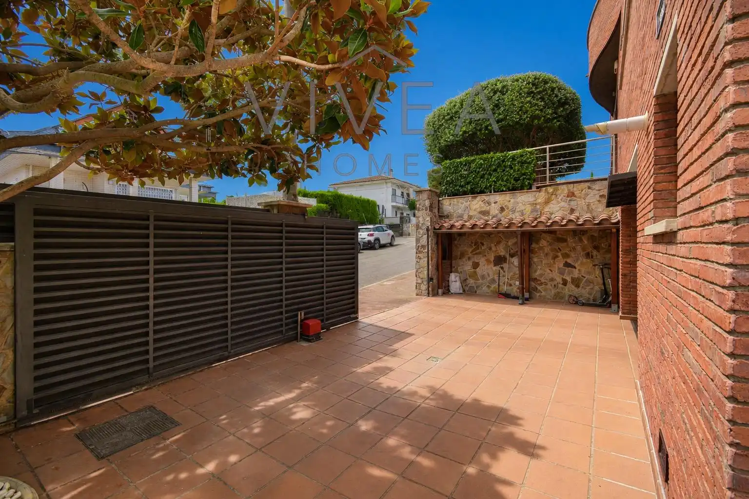 Terraza de Casa o chalet en venta en Sabadell con Aire acondicionado, Calefacción y Jardín privado