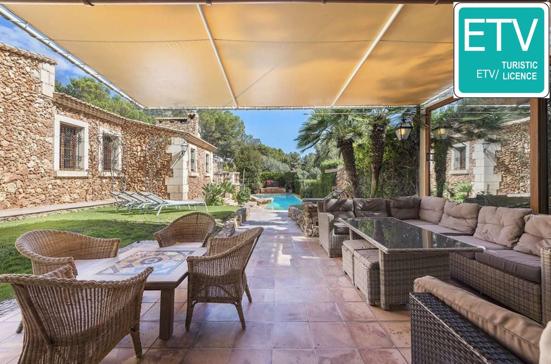 Terrassa de Casa o xalet en venda en Son Servera amb Aire condicionat, Calefacció i Jardí privat