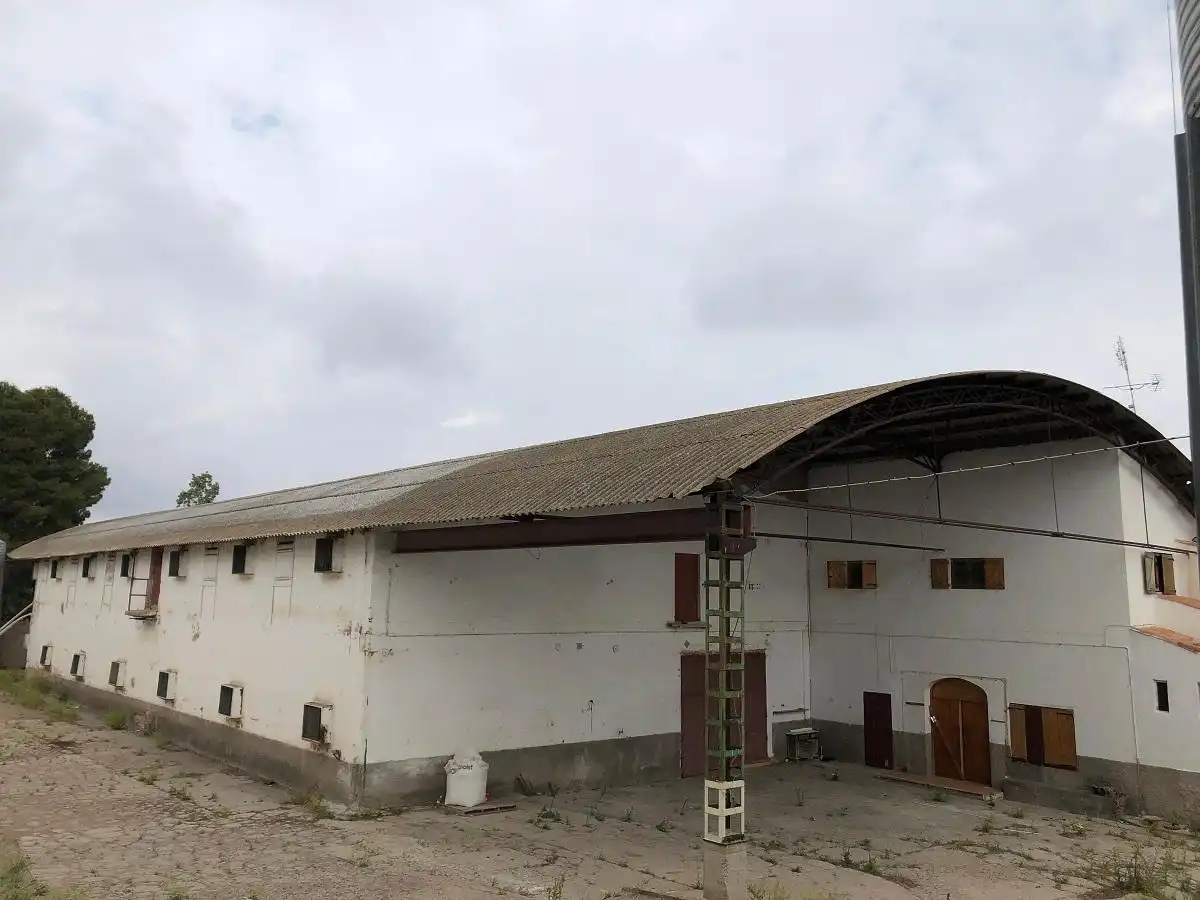 Vista exterior de Nave industrial en venta en Corella
