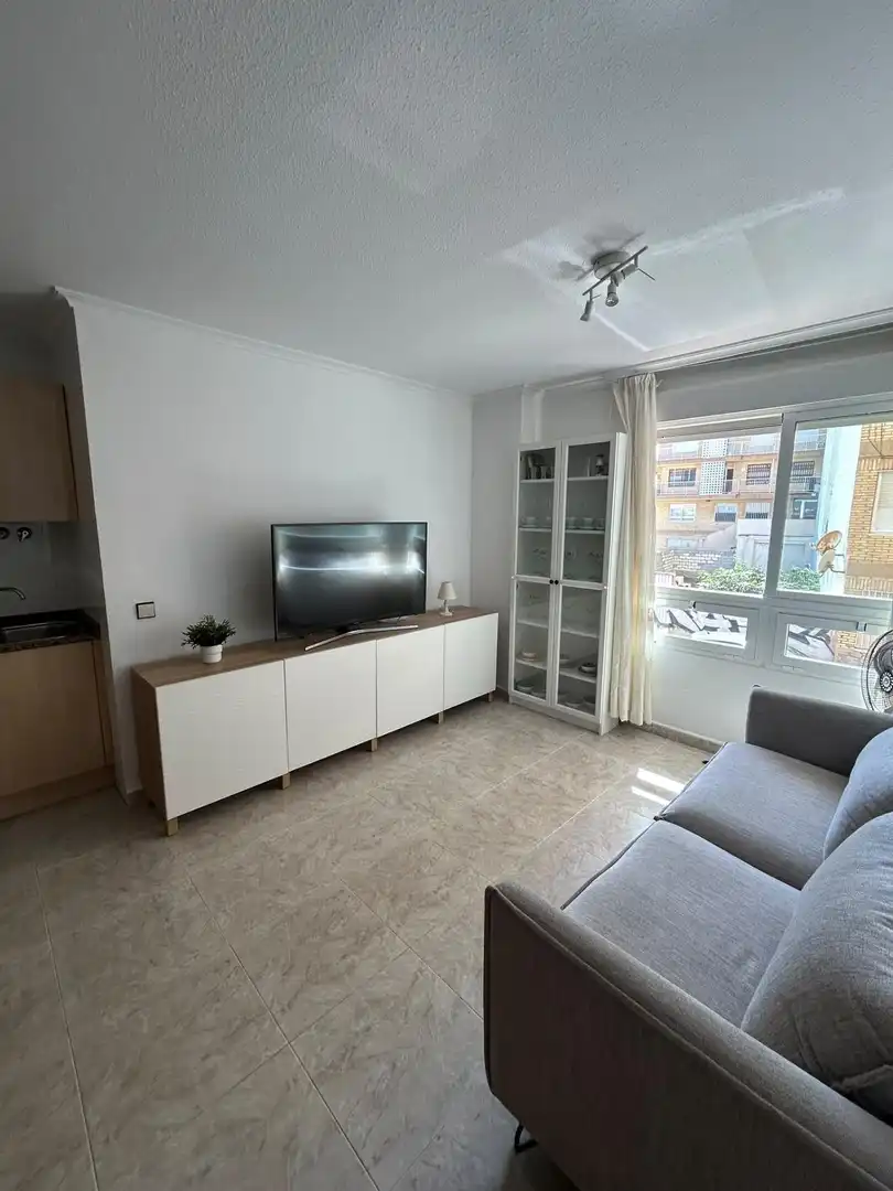 Wohnzimmer von Wohnungen zur Miete in Torrevieja mit Klimaanlage