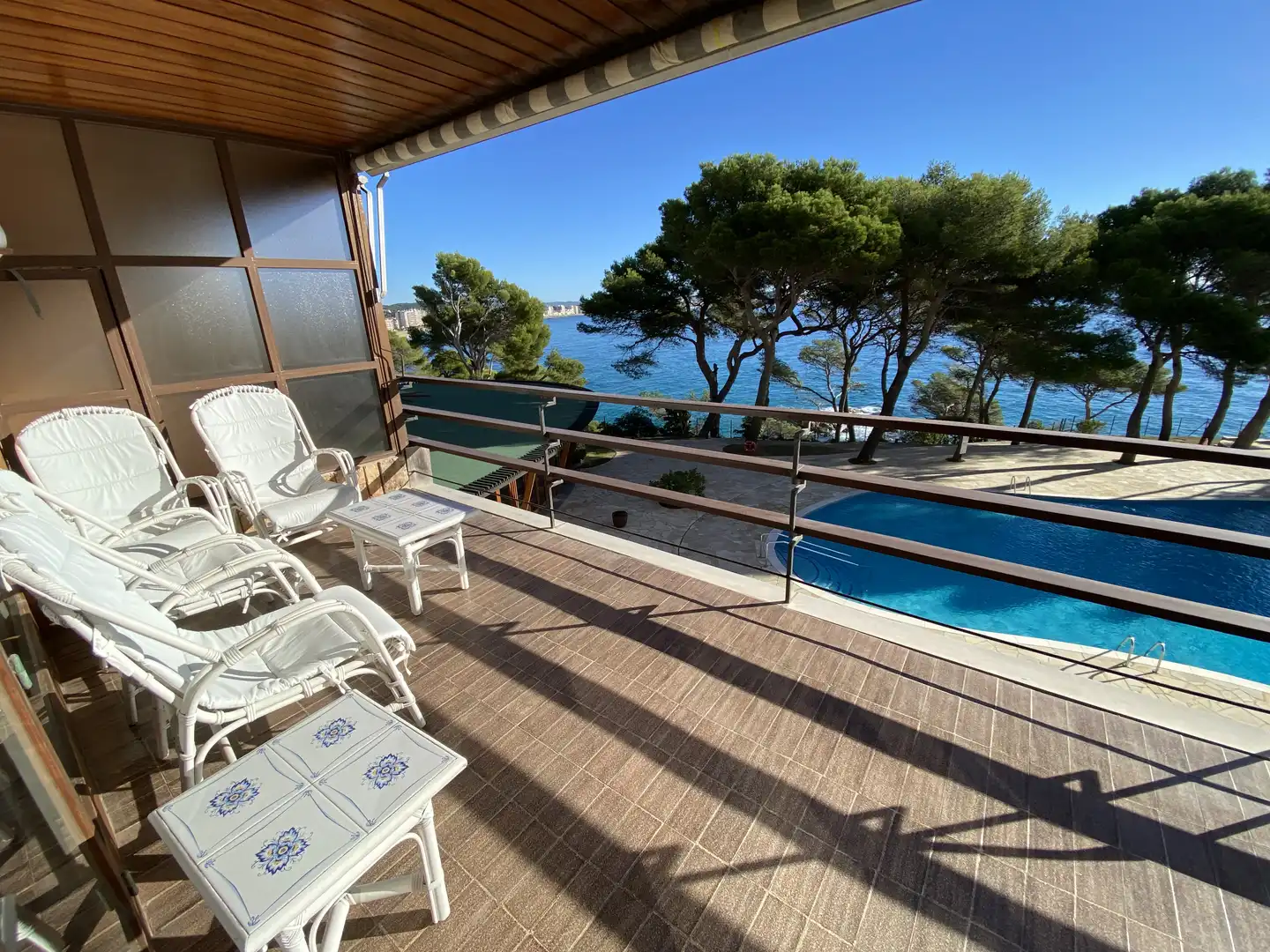 Terraza de Piso en venta en Calonge i Sant Antoni con Terraza, Amueblado y Horno
