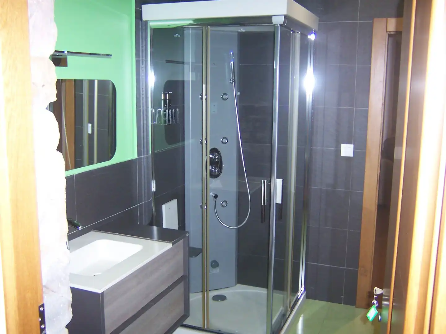 Baño de Casa o chalet en venta en Soba con Jardín privado, Terraza y Amueblado