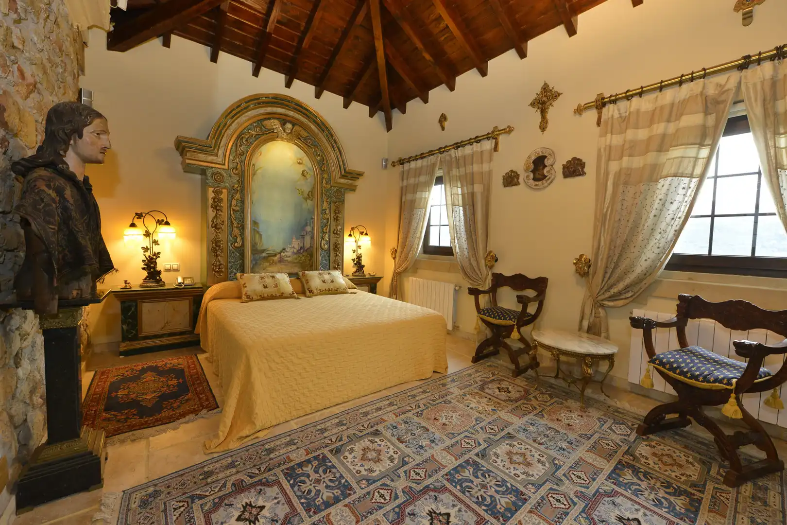 Habitación de Finca rústica en venta en Voto con Calefacción, Jardín privado y Terraza