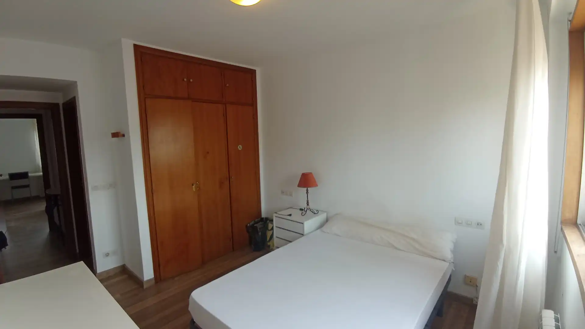 Bedroom of Flat for rent in Pontevedra Capital   with Heating, Furnished and Oven