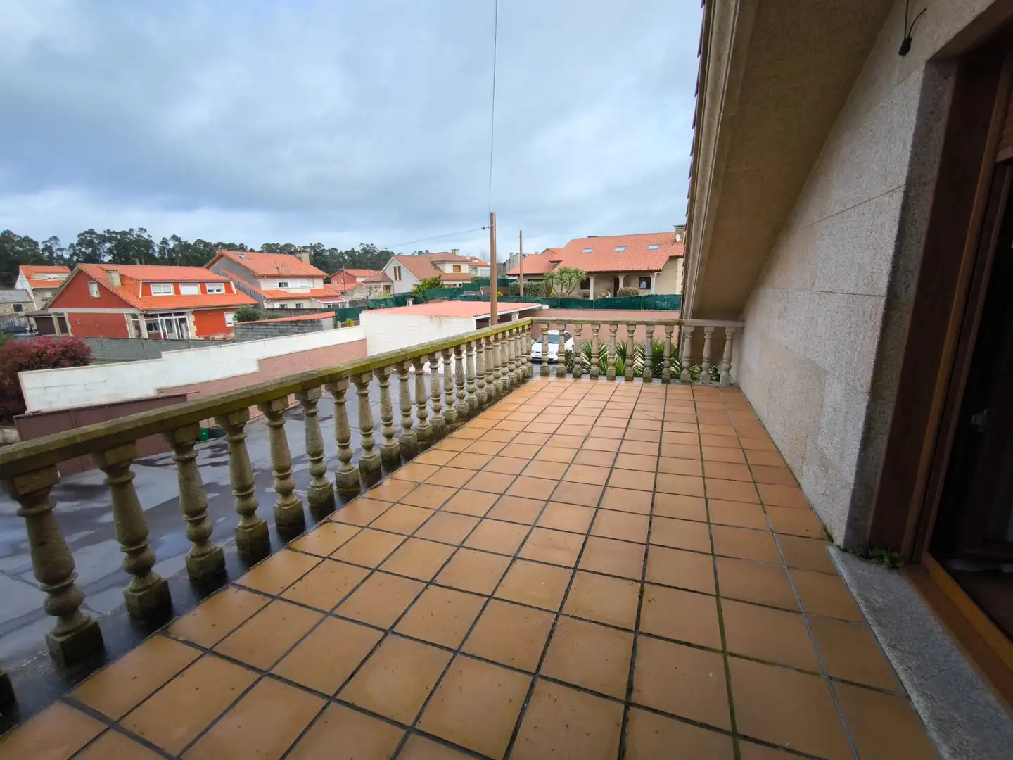 Terrassa de Casa o xalet en venda en Cambados amb Calefacció, Jardí privat i Parquet