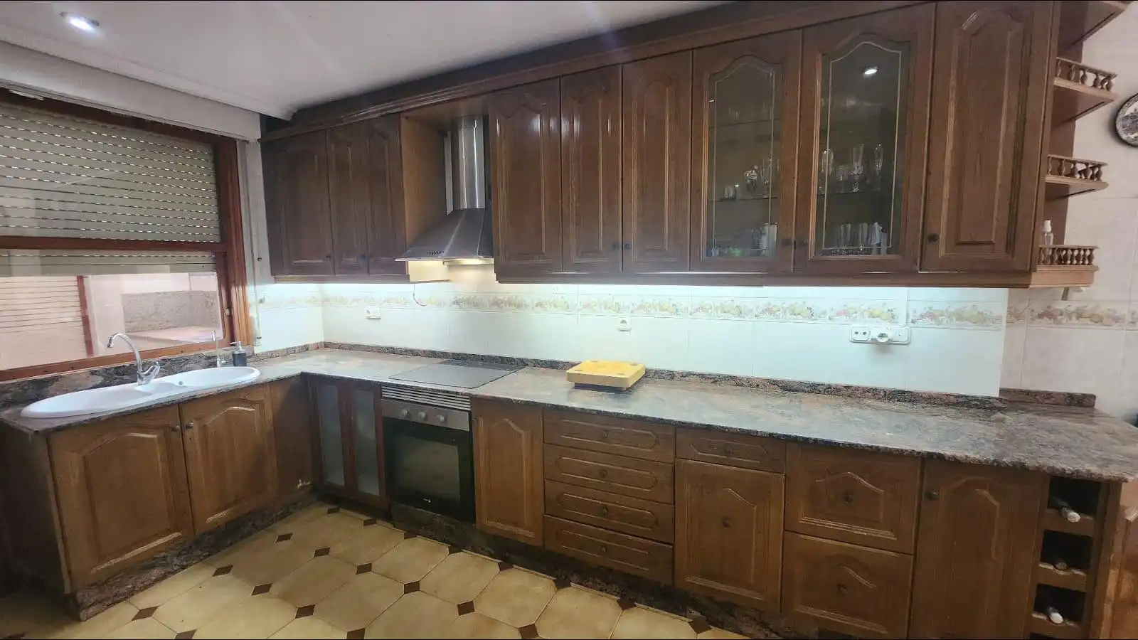 Kitchen of Flat for sale in Aspe  with Air Conditioner, Heating and Storage room