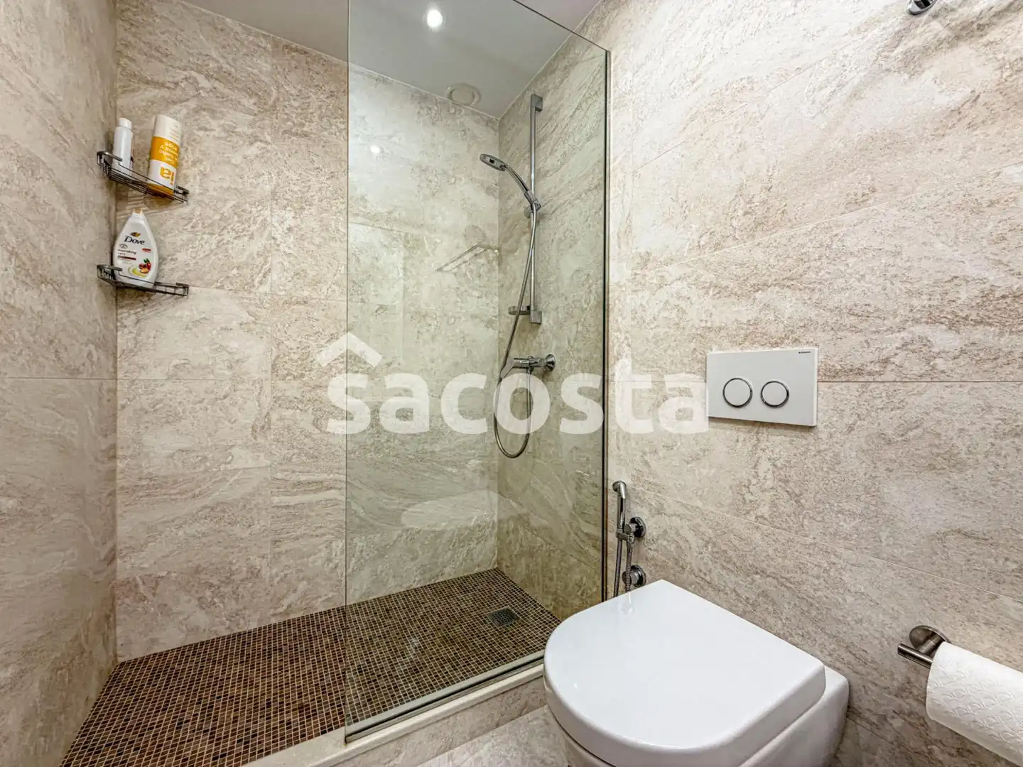 Bany de Casa adosada en venda en Lloret de Mar amb Aire condicionat, Jardí privat i Terrassa