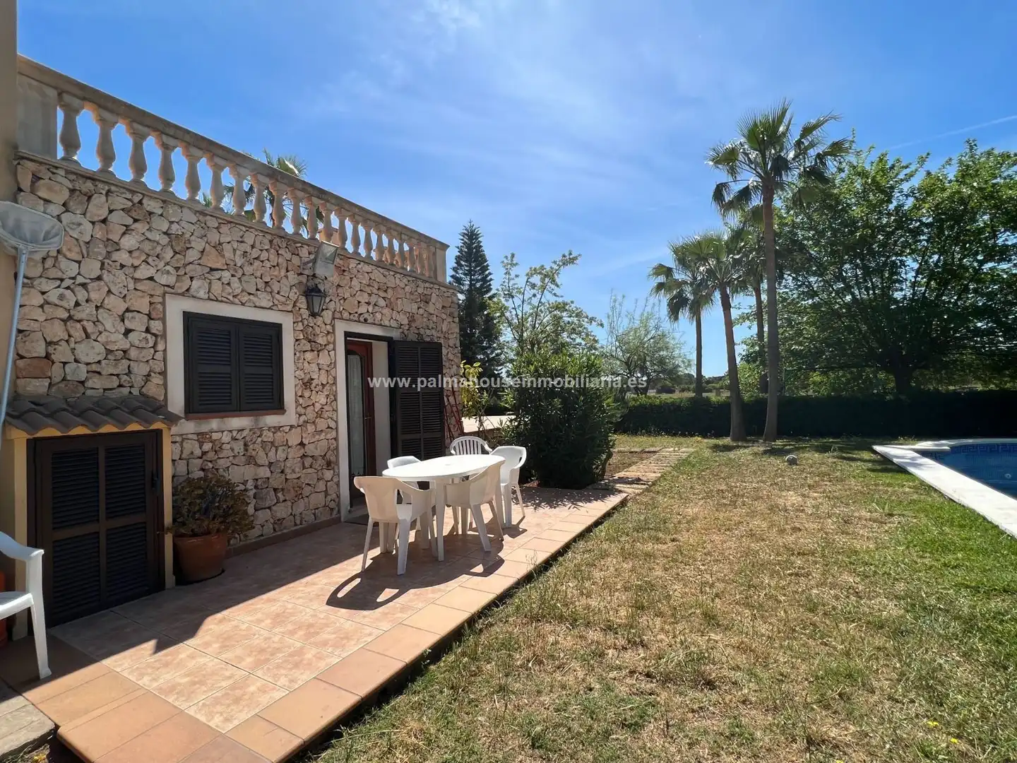 Garten von Country house zur Miete in Muro mit Klimaanlage, Heizung und Privatgarten