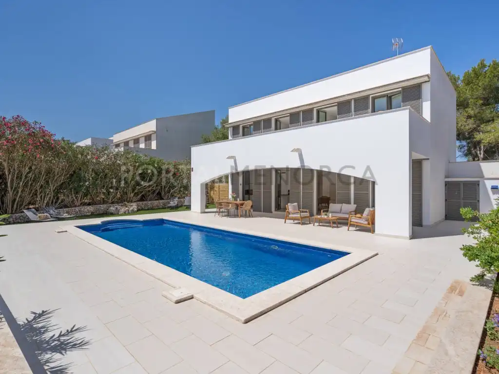 Piscina de Casa o xalet en venda en Es Mercadal amb Jardí privat, Terrassa i Piscina