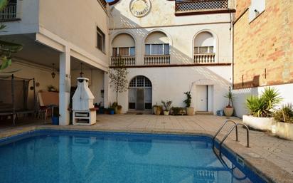 Swimming pool of House or chalet for sale in Igualada  with Air Conditioner, Terrace and Swimming Pool