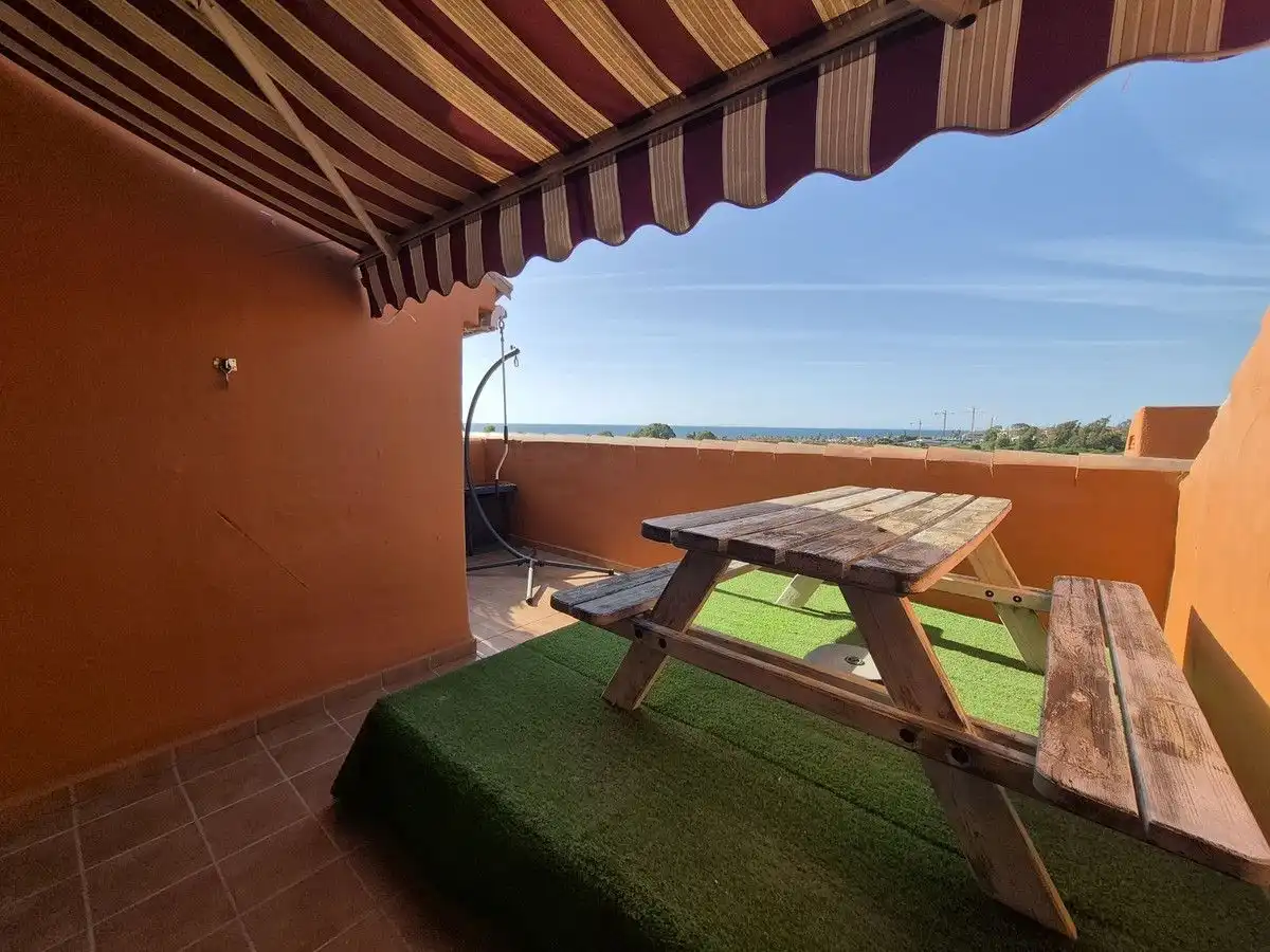 Terrasse von Dachboden zum Verkauf in Manilva mit Klimaanlage, Heizung und Terrasse
