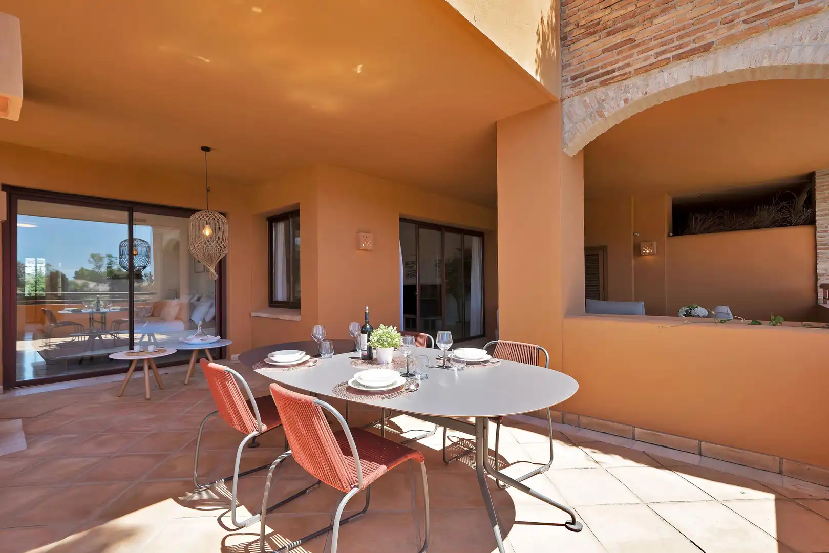 Terrassa de Apartament en venda en Marbella amb Aire condicionat, Calefacció i Jardí privat
