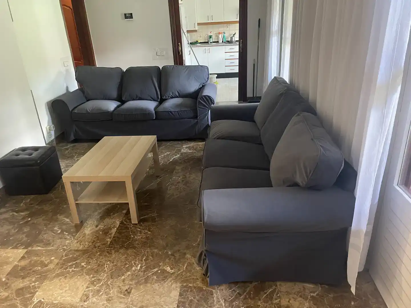 Living room of Houses for rent in Simancas  with Private garden, Storage room and Furnished