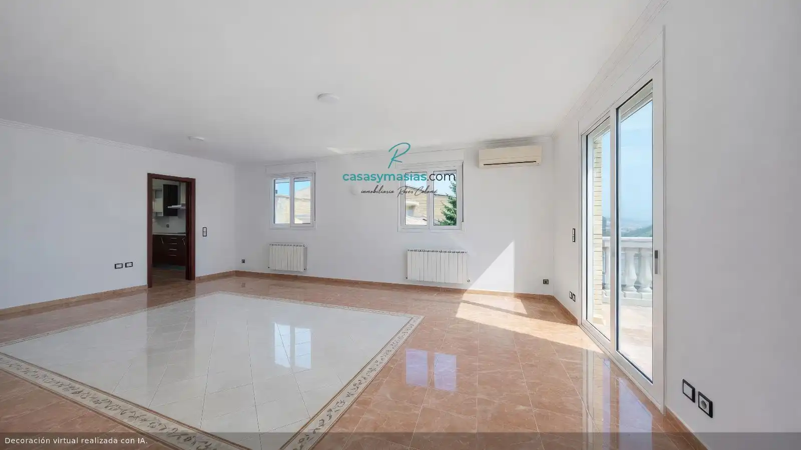 Sala de estar de Casa o chalet en venta en Sant Cugat Sesgarrigues con Aire acondicionado, Calefacción y Jardín privado