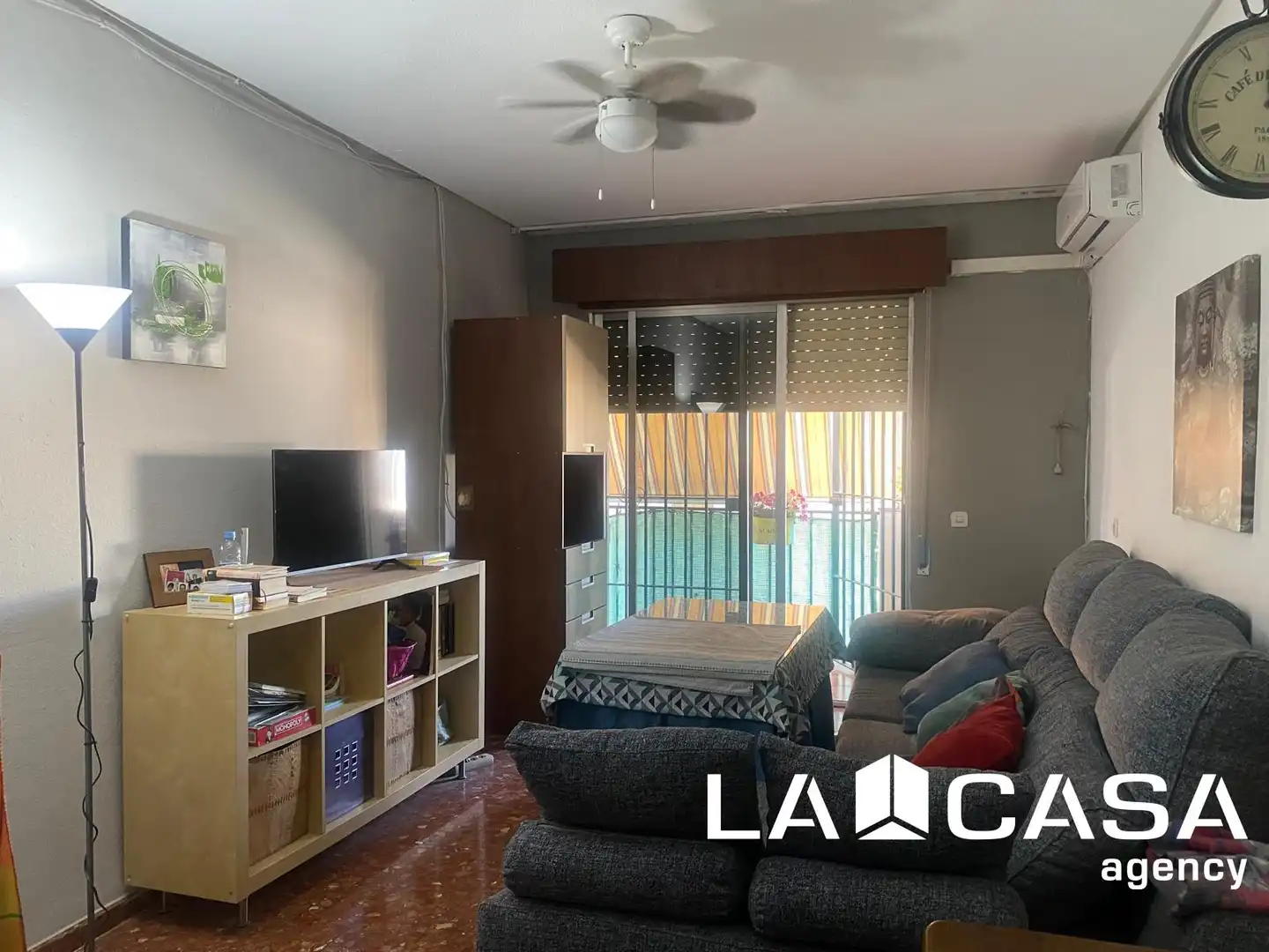 Wohnzimmer von Wohnung zum Verkauf in Dos Hermanas mit Klimaanlage und Terrasse