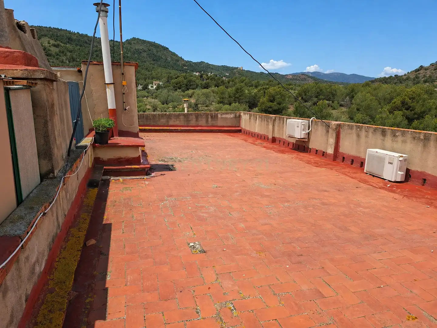 Terrasse von Wohnung zum Verkauf in Estivella mit Klimaanlage
