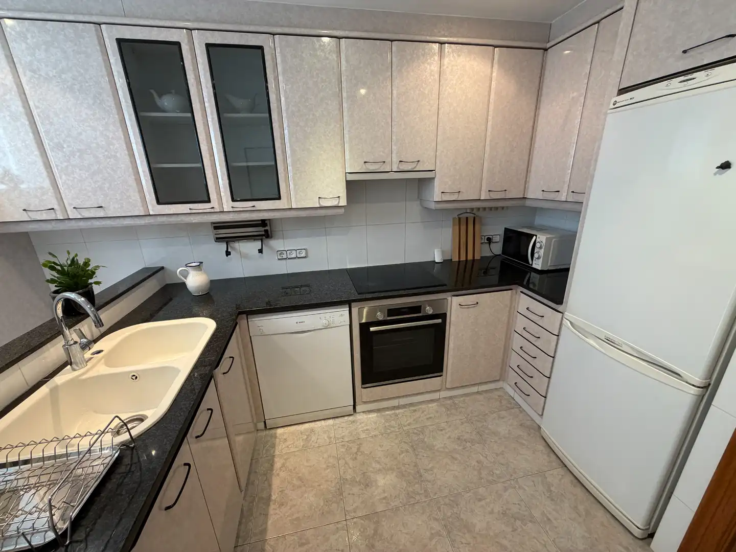 Cocina de Casa adosada en venta en Olot con Calefacción, Jardín privado y Balcón