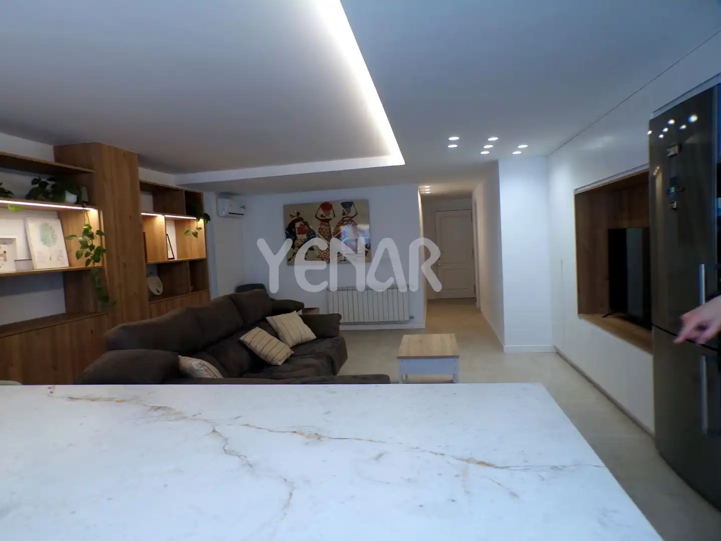 Living room of Flat for sale in Alcoy / Alcoi  with Air Conditioner, Heating and Storage room