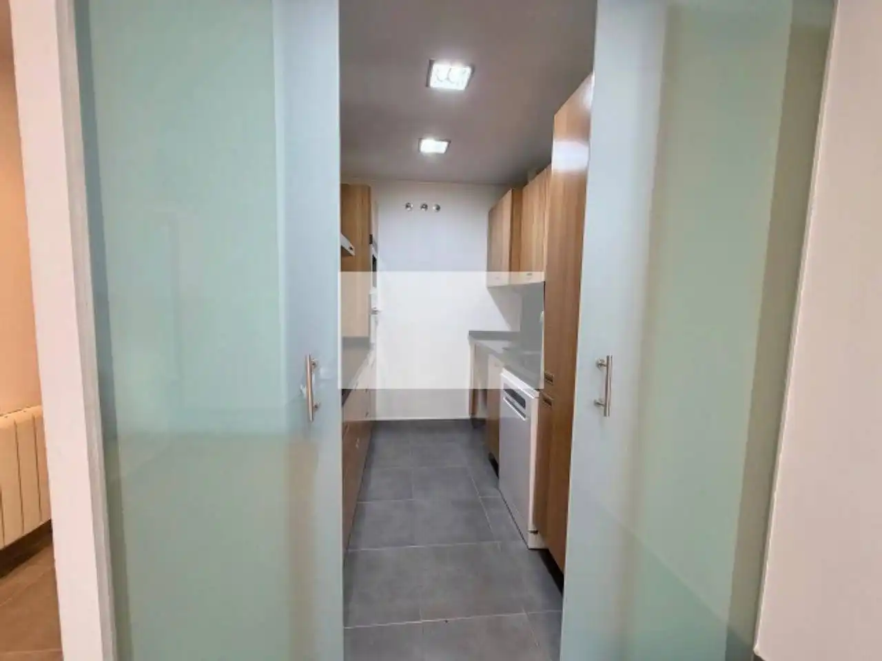 Kitchen of Flat for sale in Sabadell  with Air Conditioner, Heating and Private garden