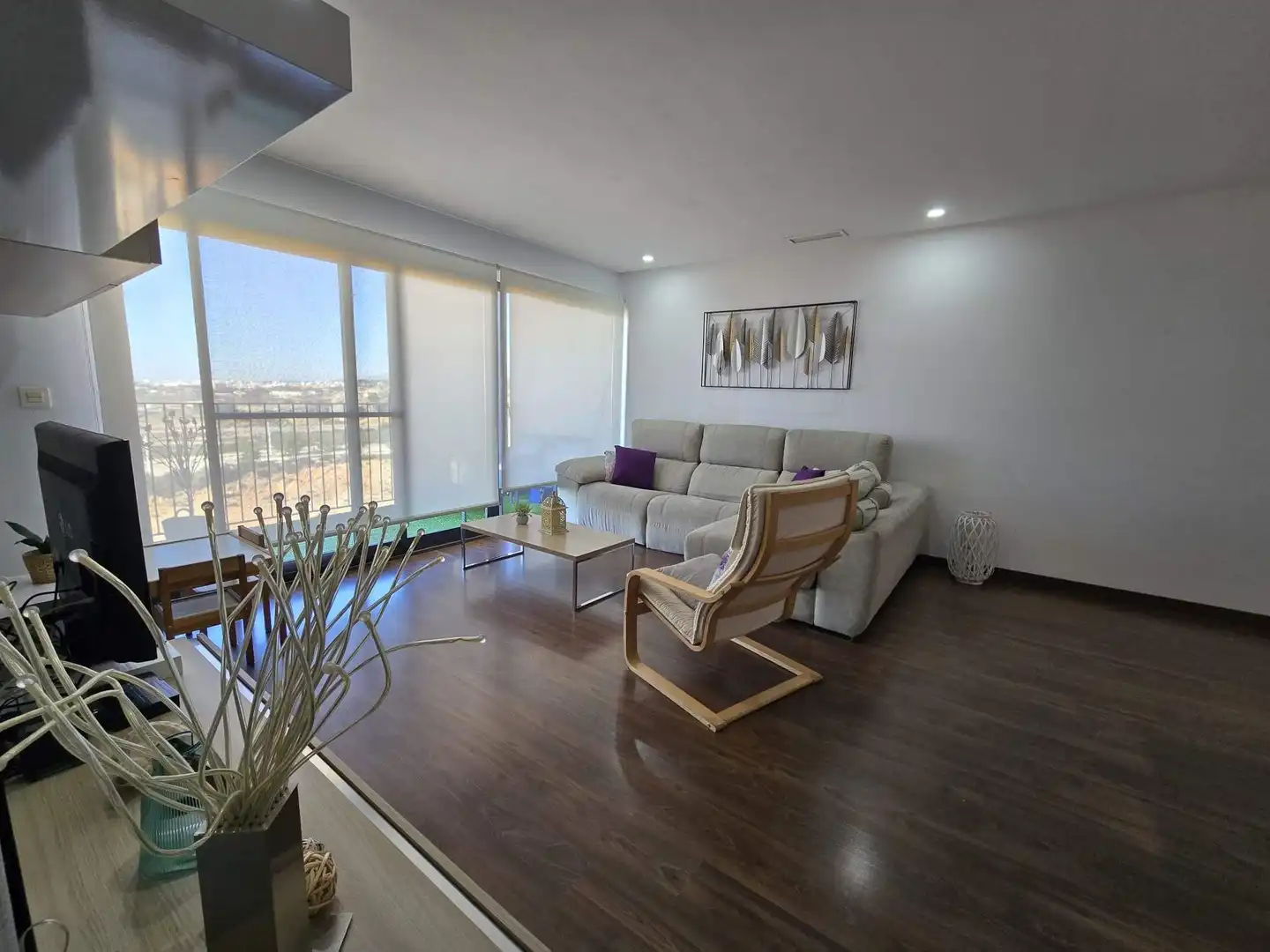 Sala de estar de Piso en venta en Crevillent con Aire acondicionado, Terraza y Piscina comunitaria