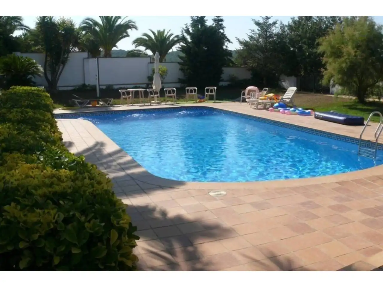 Piscina de Casa o xalet en venda en Blanes amb Calefacció, Jardí privat i Terrassa
