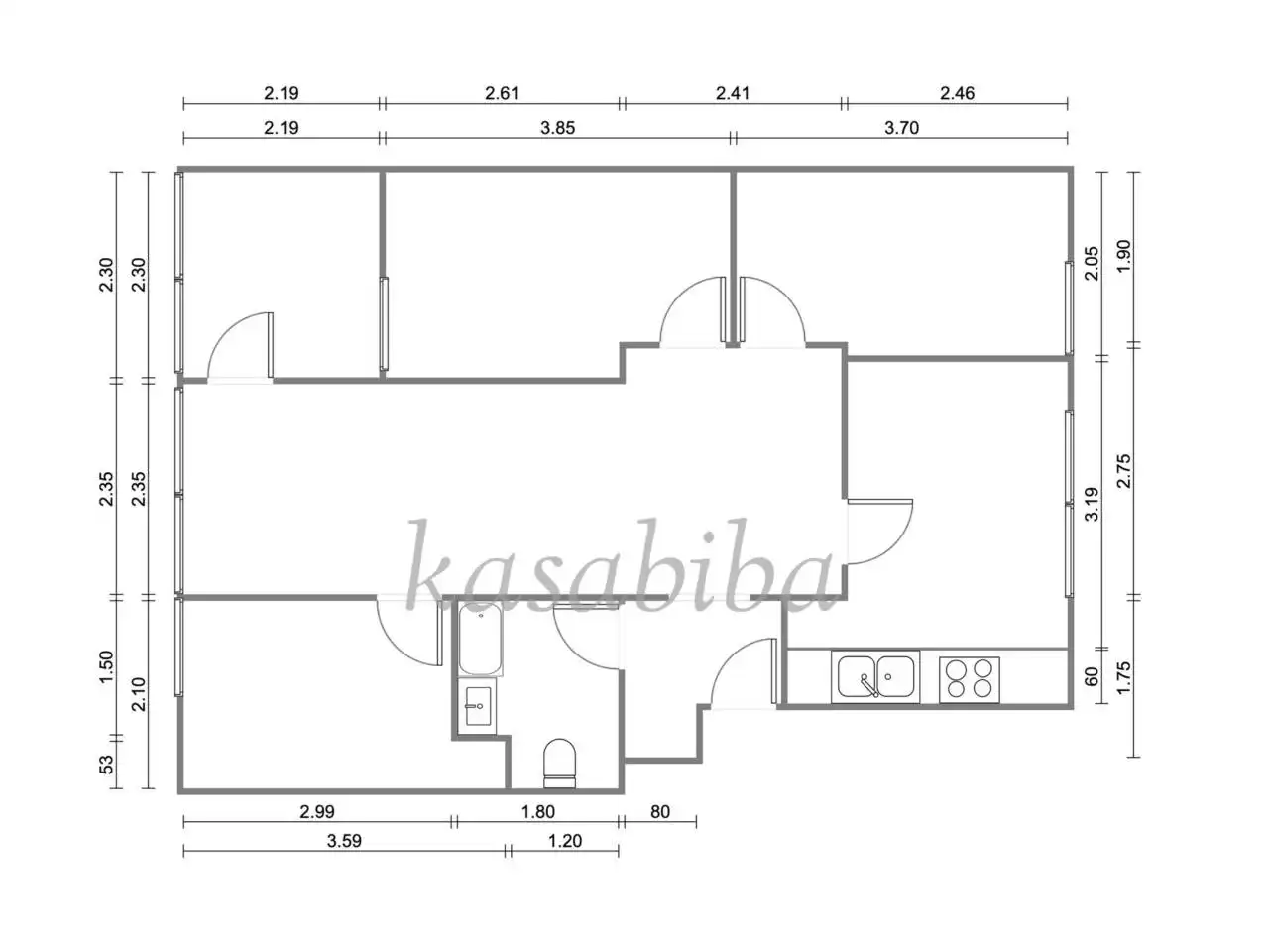 Flat for sale in Valencia