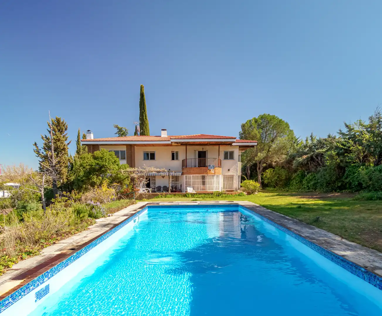 Jardín de Casa o chalet en venta en Boadilla del Monte con Calefacción, Jardín privado y Terraza