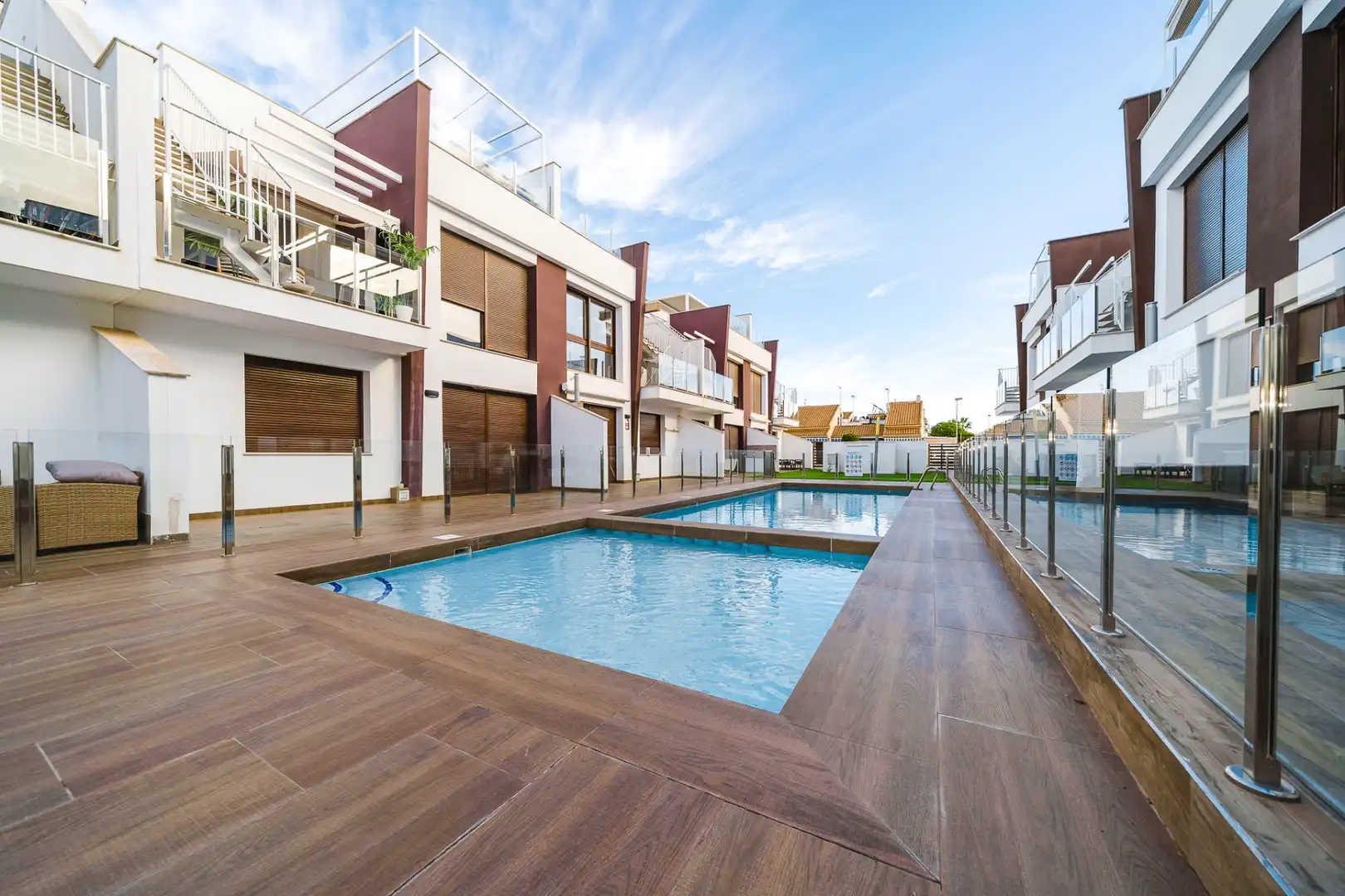 Piscina de Casa o chalet en venta en San Pedro del Pinatar con Aire acondicionado, Trastero y Piscina