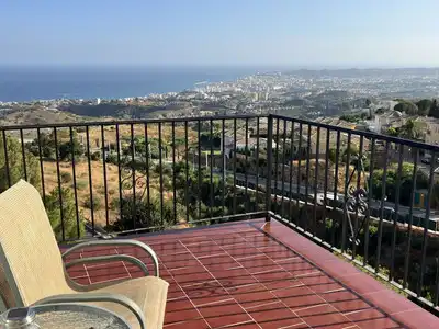 Terrassa de Casa adosada en venda en Mijas amb Aire condicionat, Calefacció i Terrassa