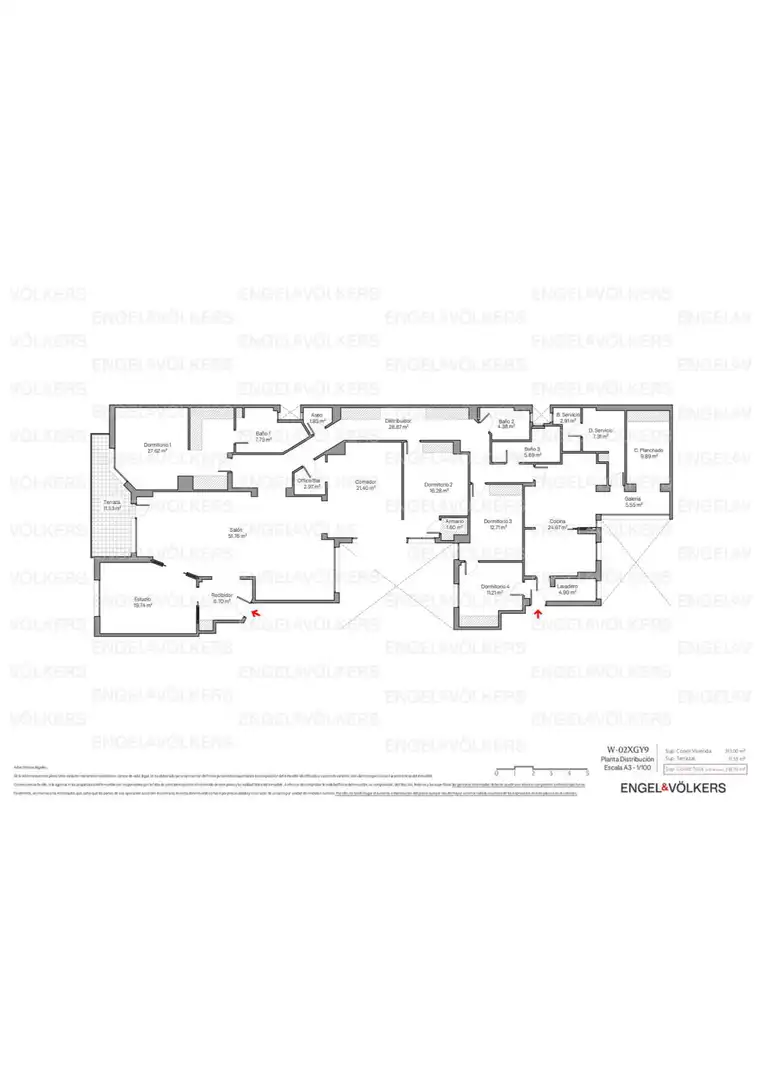 Wohnung zum Verkauf in Madrid mit Klimaanlage, Heizung und Terrasse