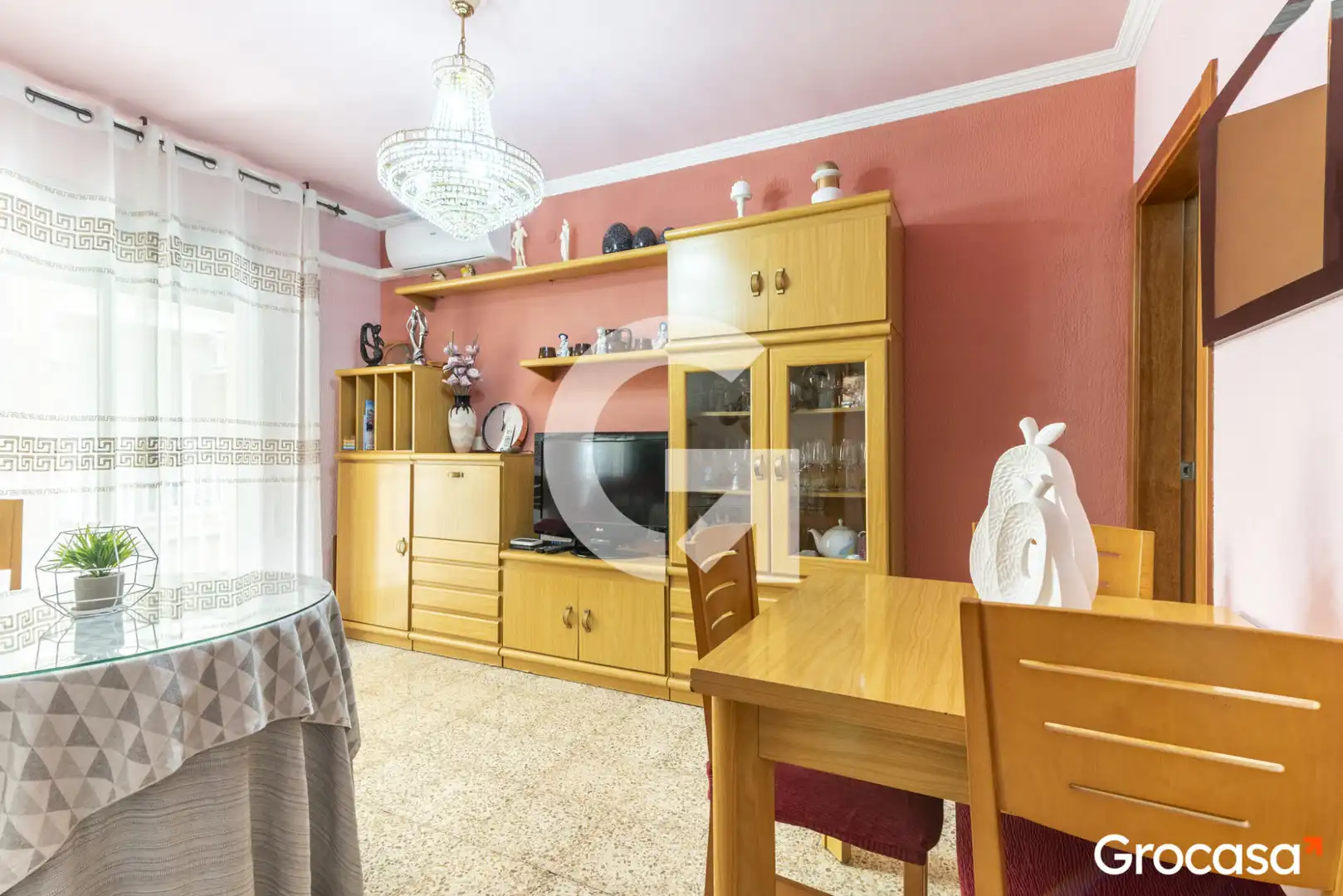 Esszimmer von Wohnung zum Verkauf in Sant Joan Despí mit Klimaanlage, Heizung und Balkon
