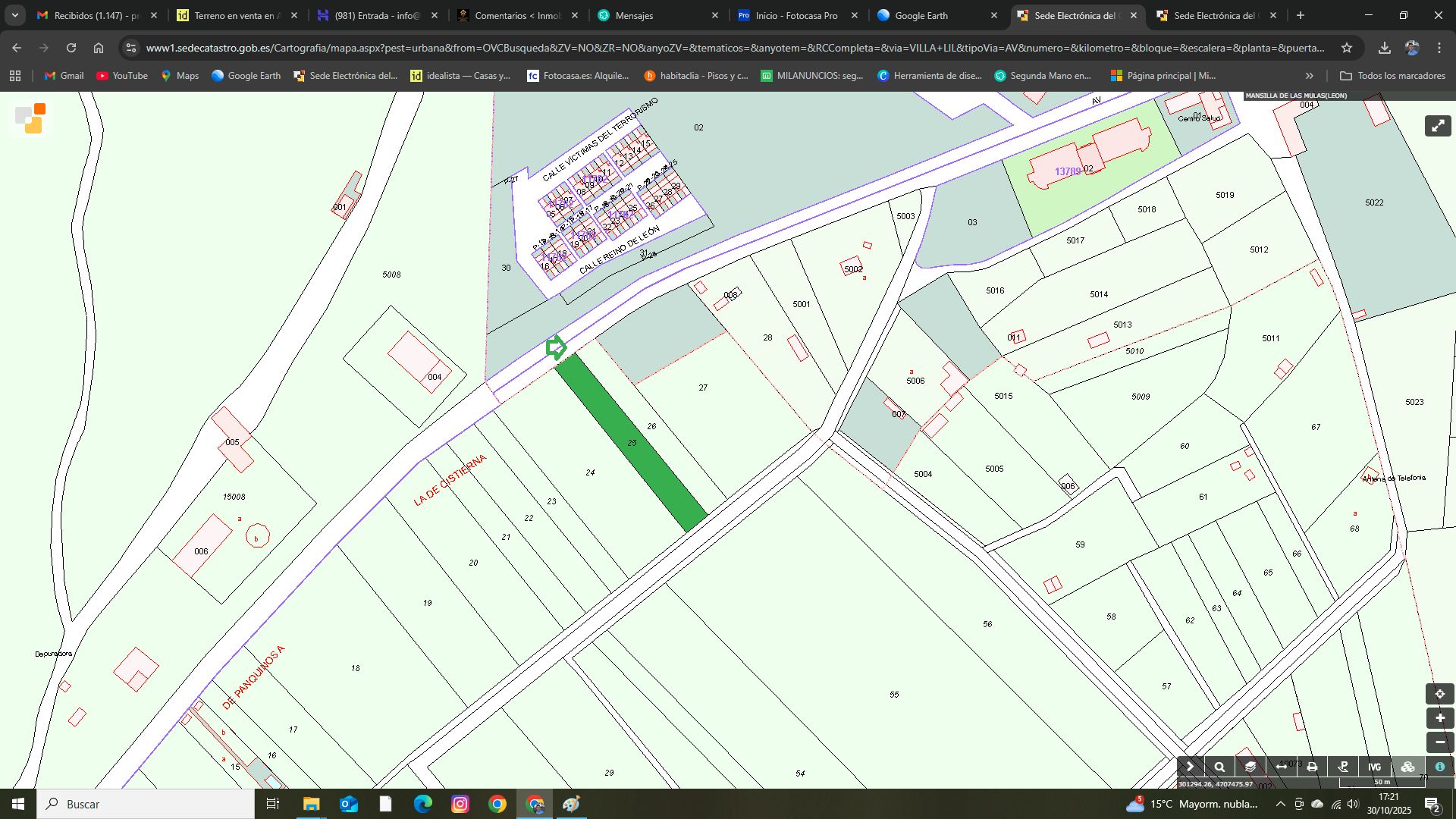 Land for sale in Mansilla de las Mulas