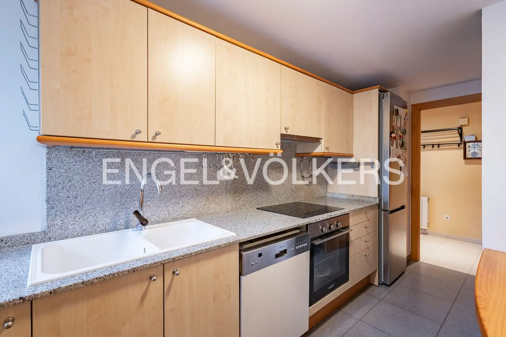 Kitchen of Flat for sale in Sant Joan Despí  with Air Conditioner, Heating and Terrace