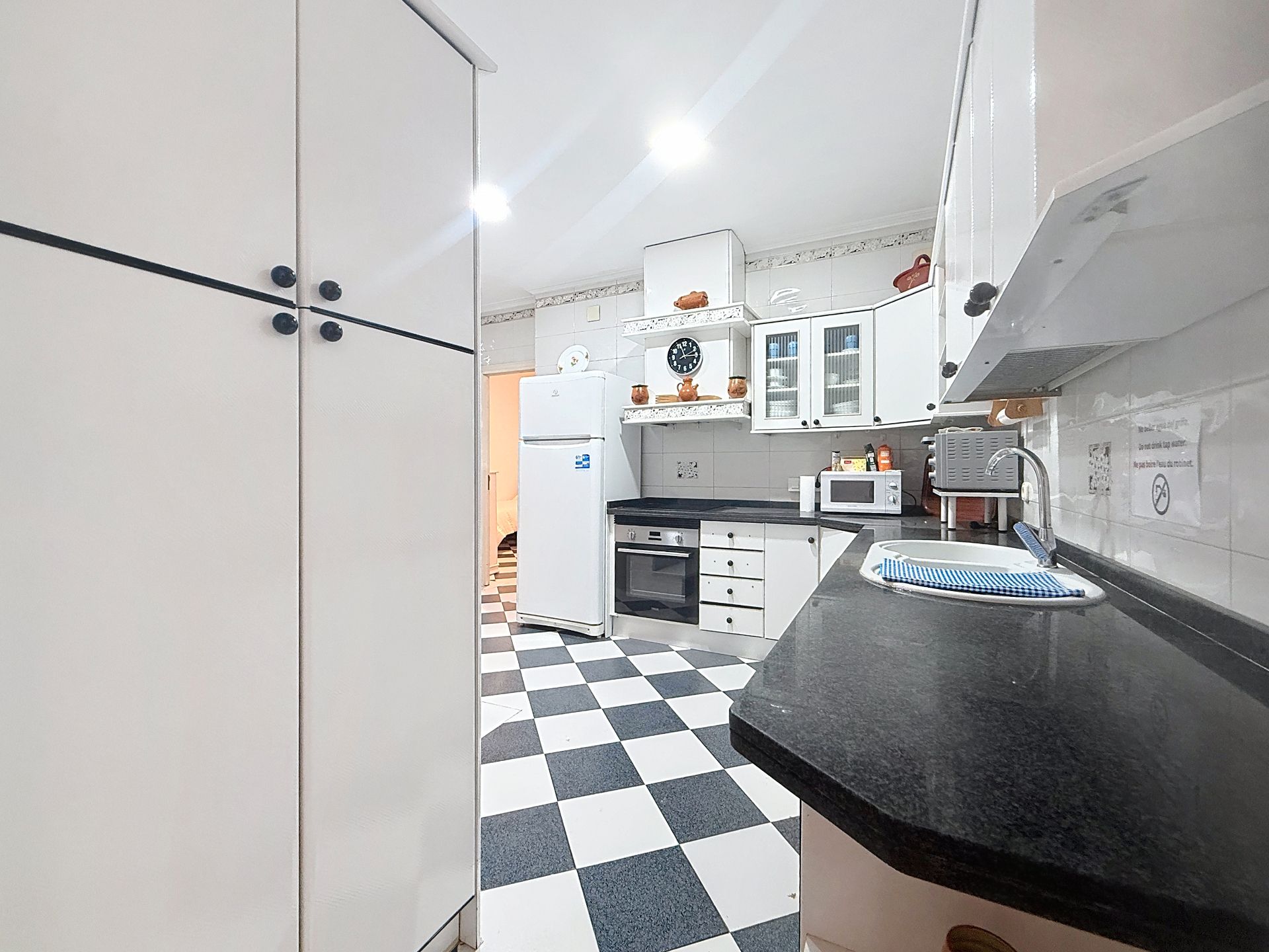 Kitchen of Flat to rent in Málaga Capital  with Air Conditioner, Terrace and Furnished