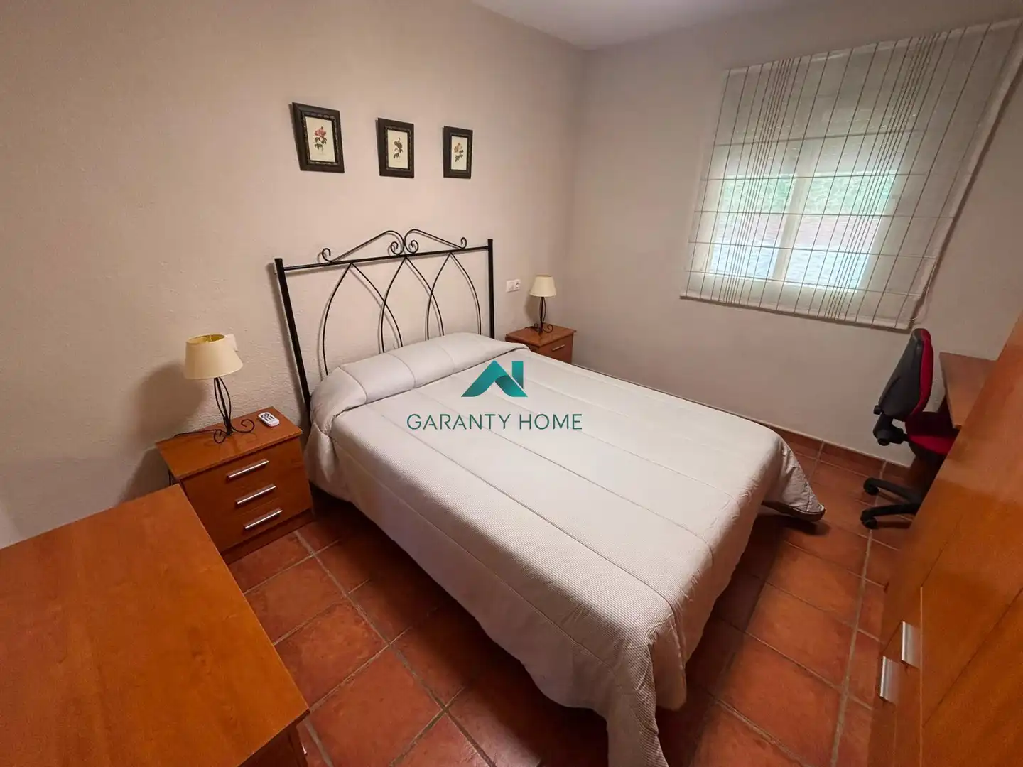 Bedroom of Flat for rent in Jaén  with Air Conditioner, Terrace and Furnished