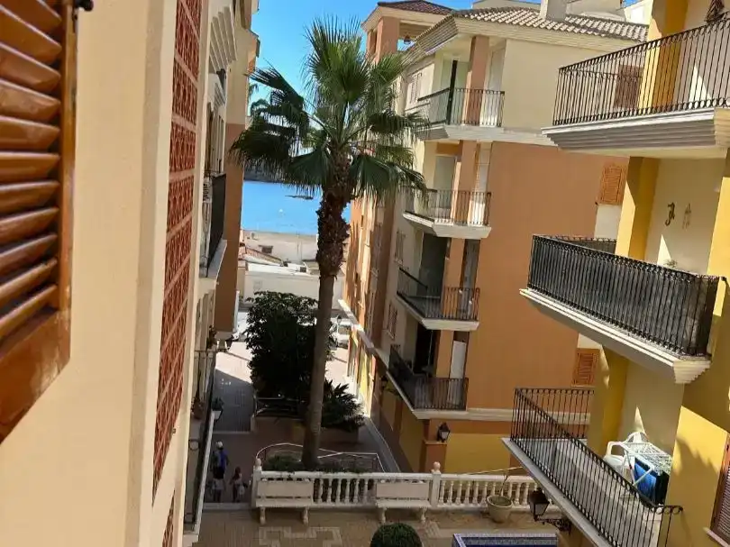 Exterior view of Flat for rent in Mazarrón  with Air Conditioner, Swimming Pool and Furnished