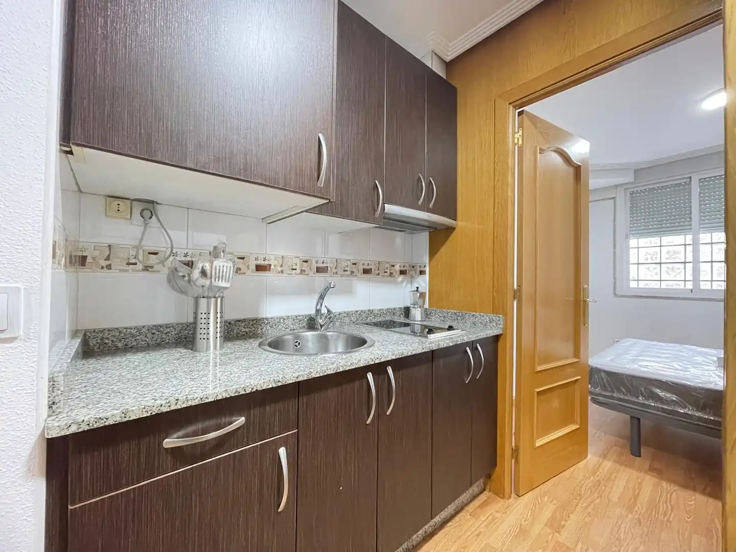 Küche von Wohnung zur Miete in Ponferrada mit Möbliert und Balkon