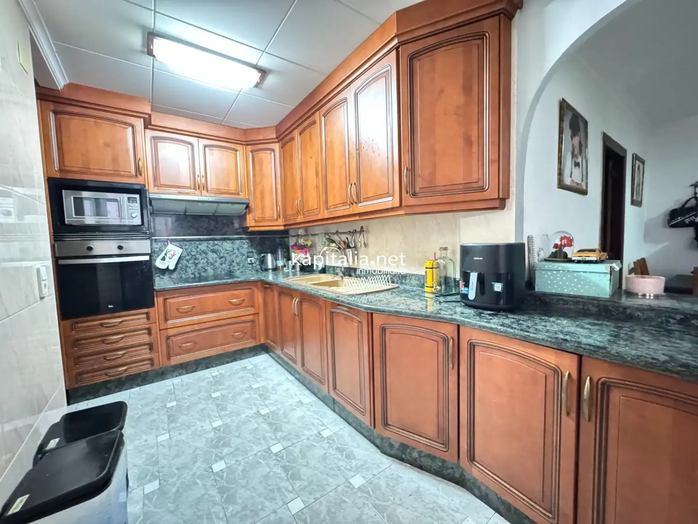 Kitchen of Flat for sale in Benigànim  with Balcony